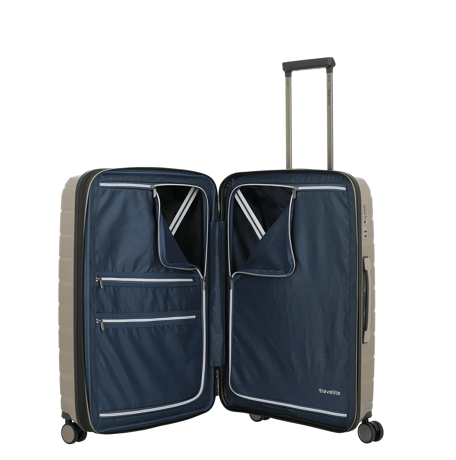 Travelite šampanja keskmine reisikohver — polüpropüleen, 3.2 kg (vaade 9)