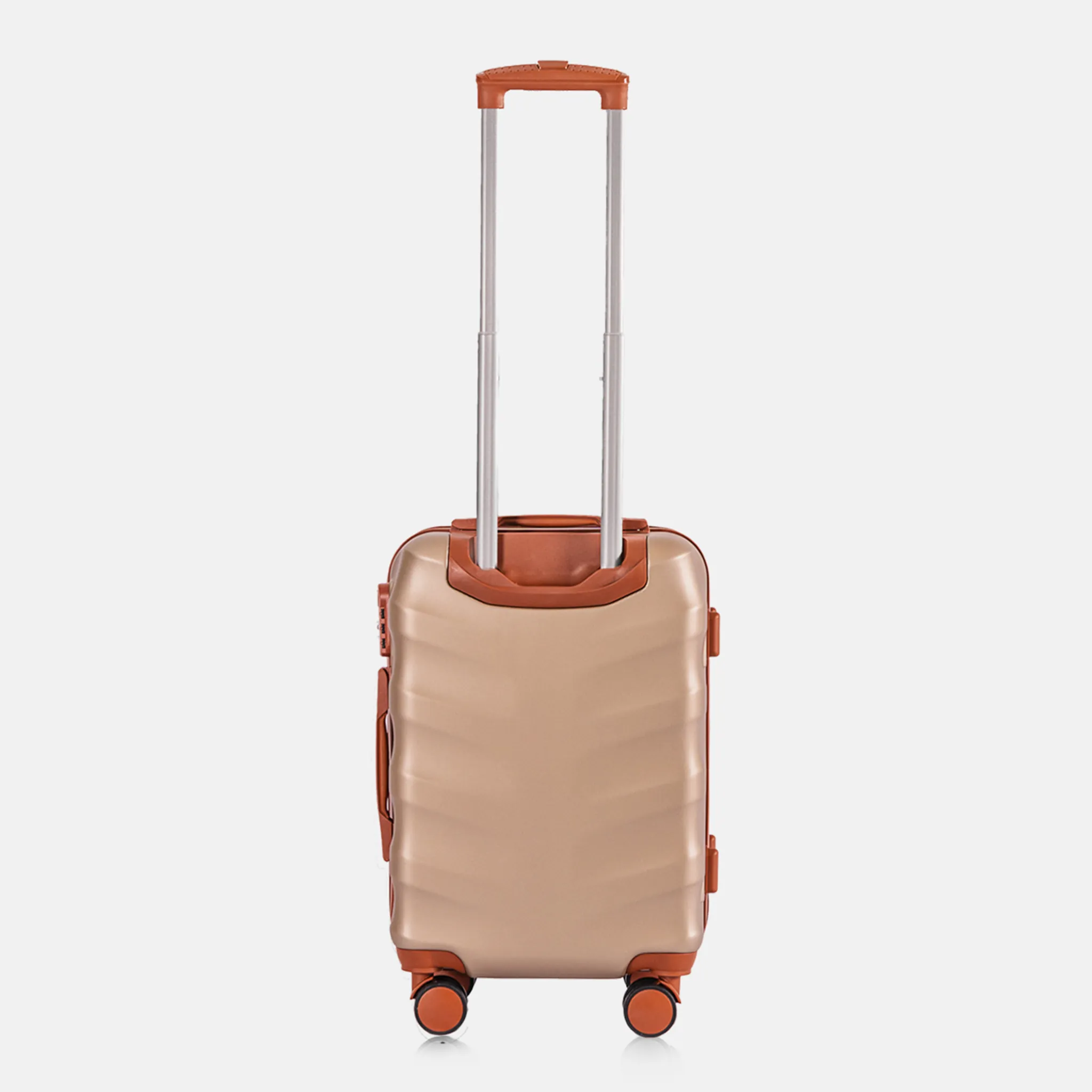 Voyo FJ140 šampanja käsipagasi kohver — ABS-plastik, 39L, 2.8 kg (vaade 4)