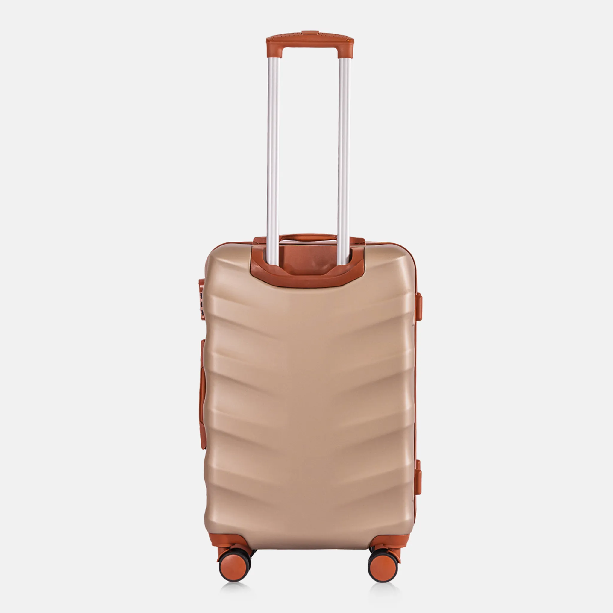 Voyo FJ140 šampanja keskmine reisikohver — ABS-plastik, 66L, 3.3 kg (vaade 4)