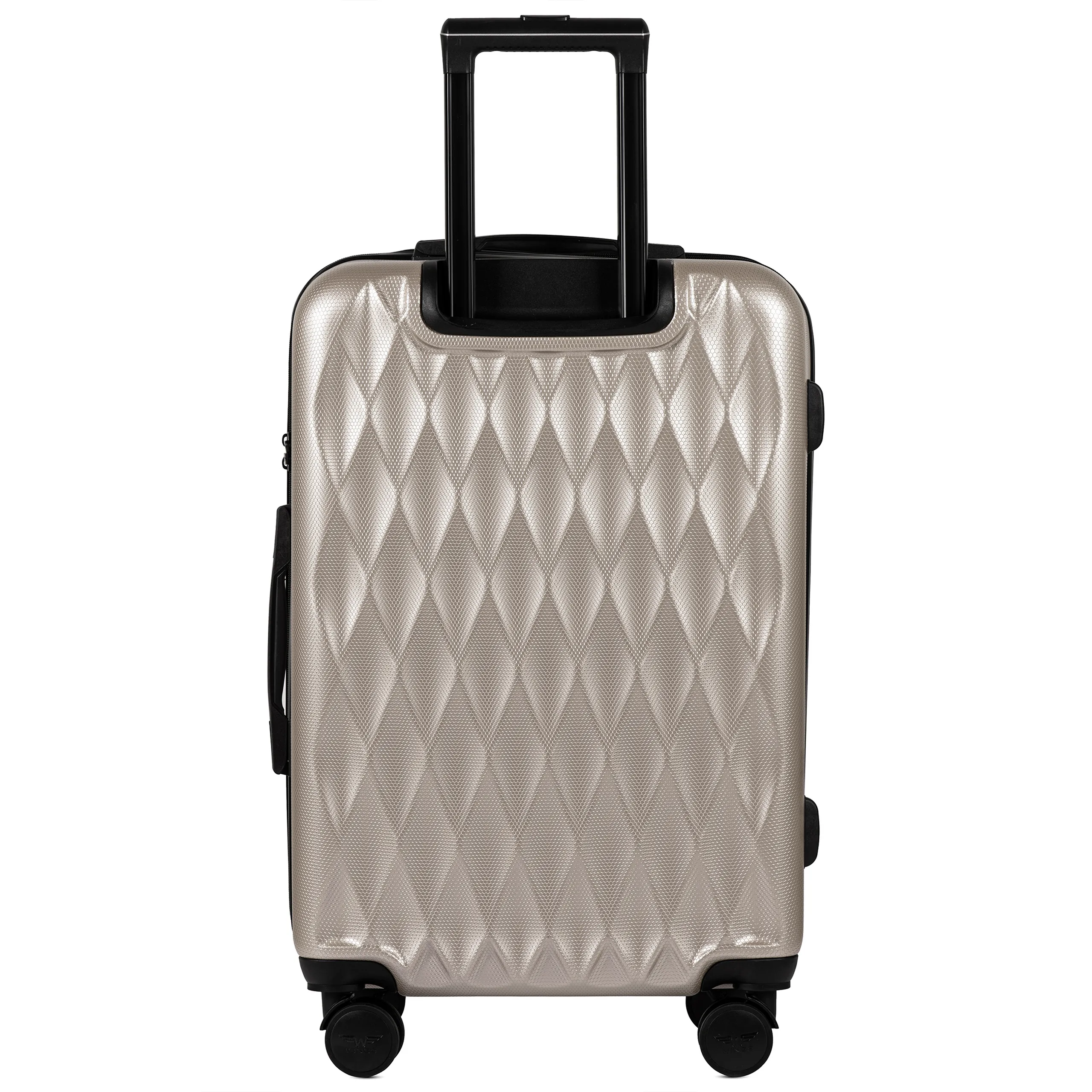 Wings PC190 šampanja keskmine reisikohver — Polükarbonaat, 63L, 3.3 kg (vaade 3)