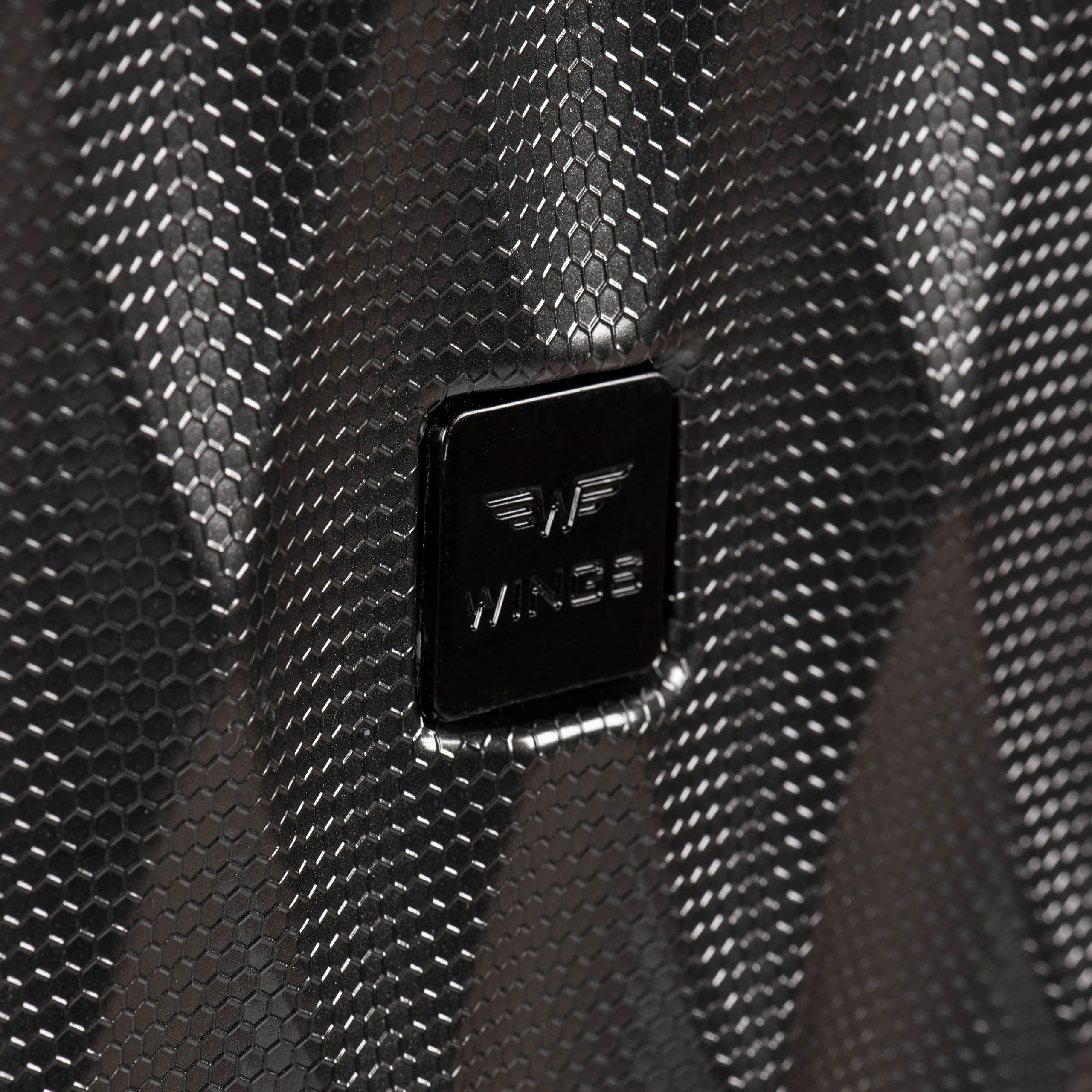 Wings PC190 šampanja keskmine reisikohver — Polükarbonaat, 63L, 3.3 kg (logo)