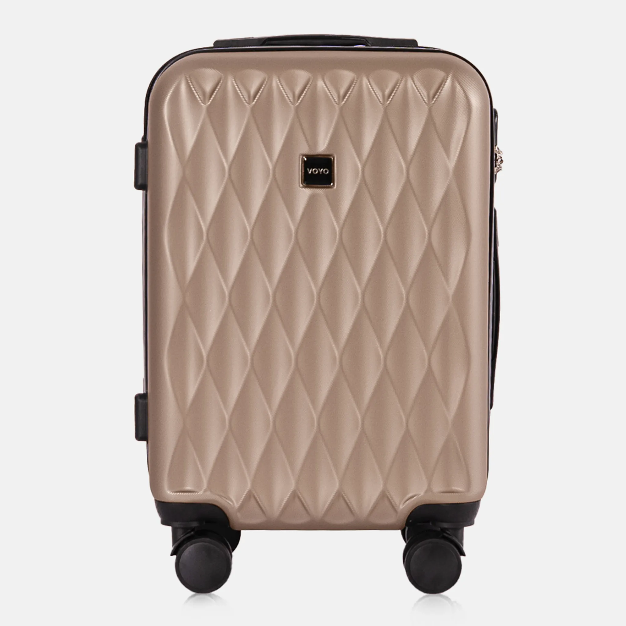 Voyo NV290 šampanja käsipagasi kohver — ABS-plastik, 39L, 2.8 kg (vaade 2)