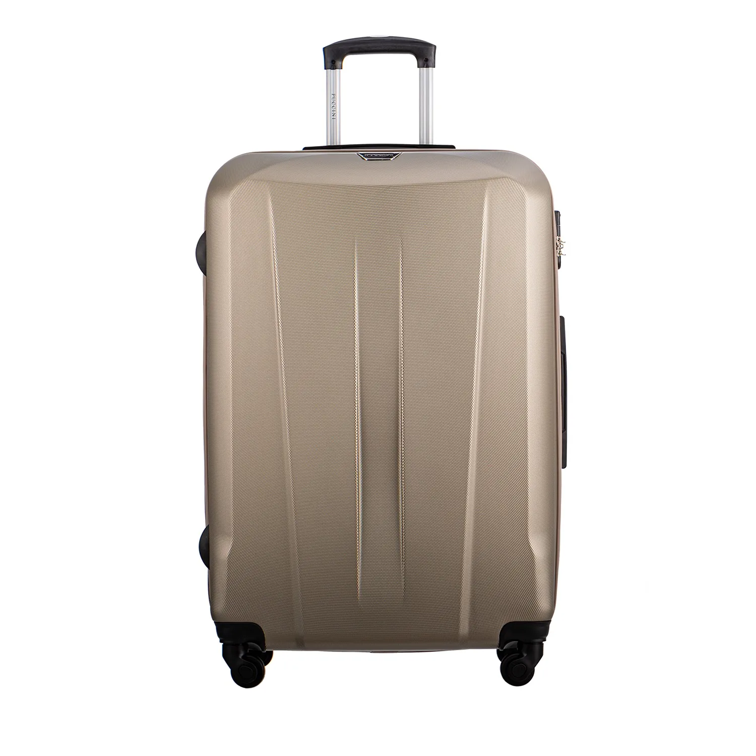 Puccini ABS03A6 šampanja suur reisikohver — ABS, 94L, 3.9 kg (vaade 2)