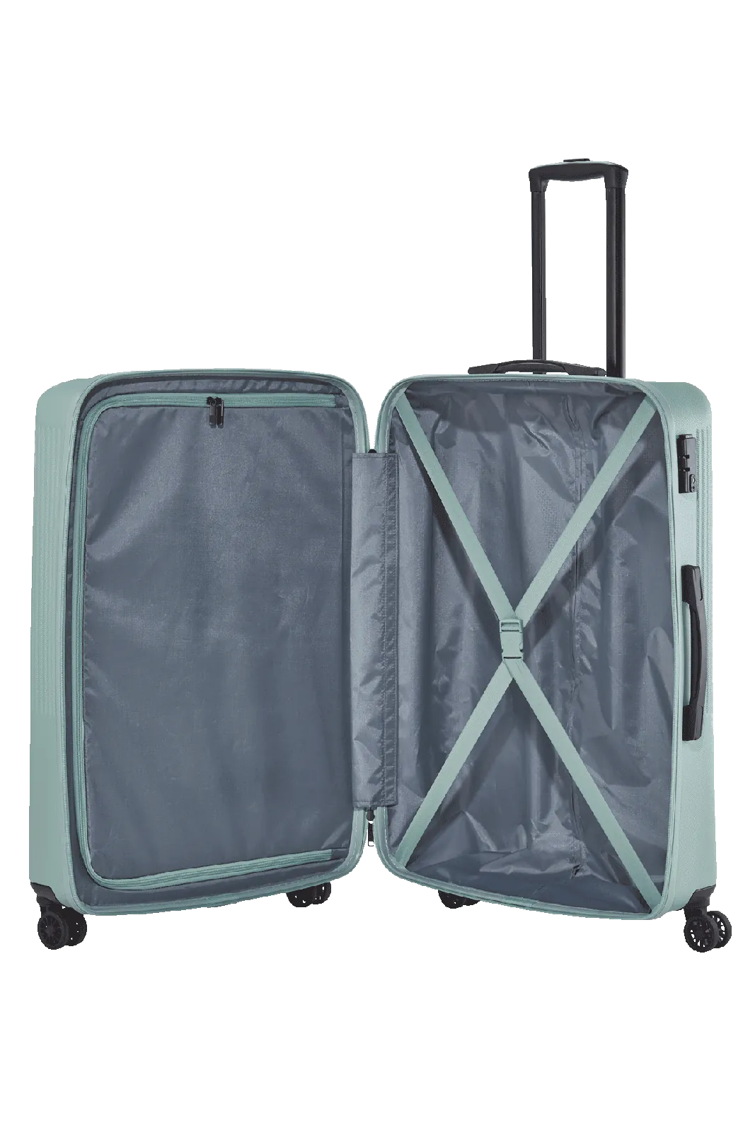 Travelite roheline suur reisikohver — ABS-plastik, 96L, 4.1 kg (vaade 6)