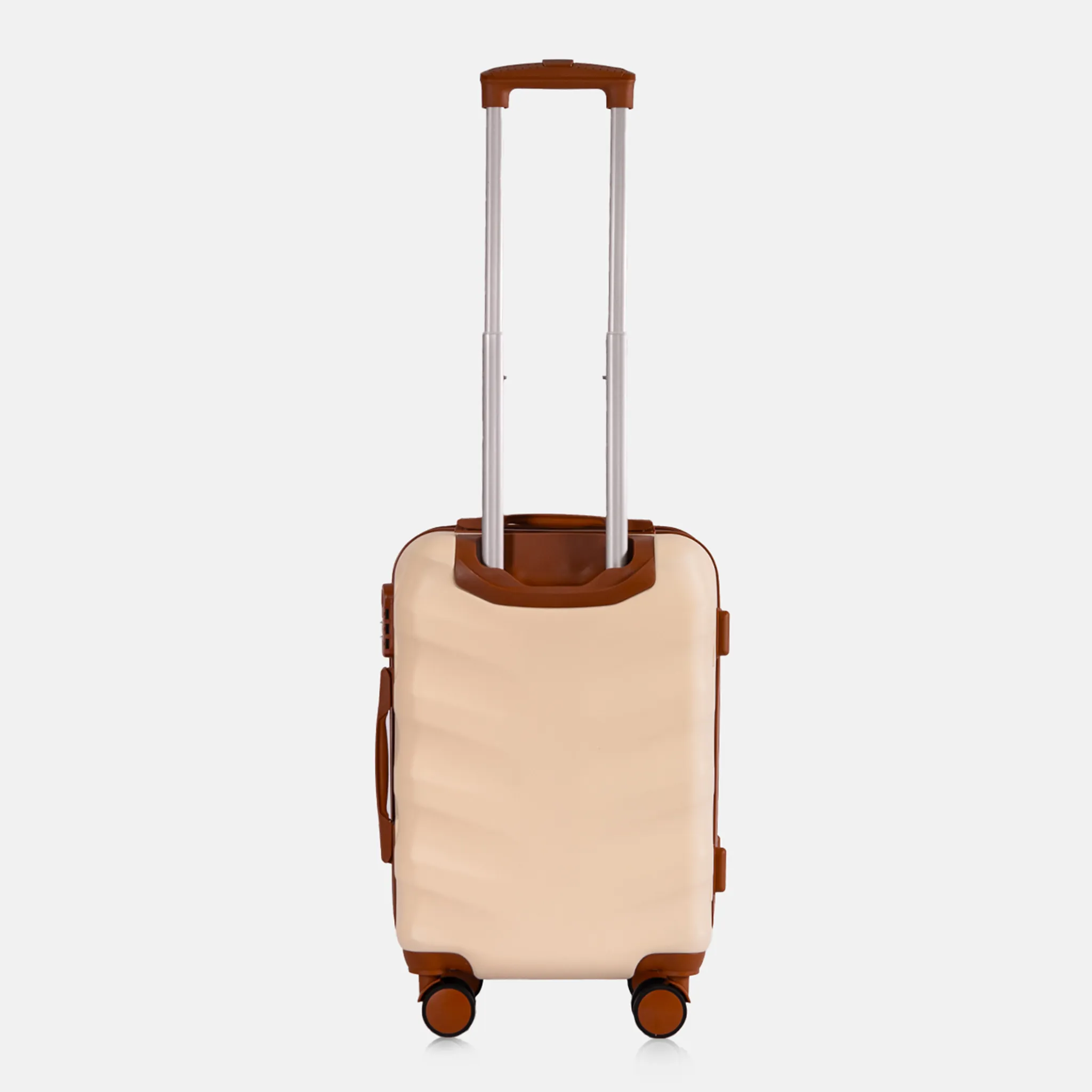 Voyo FJ140 beež käsipagasi kohver — ABS-plastik, 39L, 2.8 kg (vaade 4)