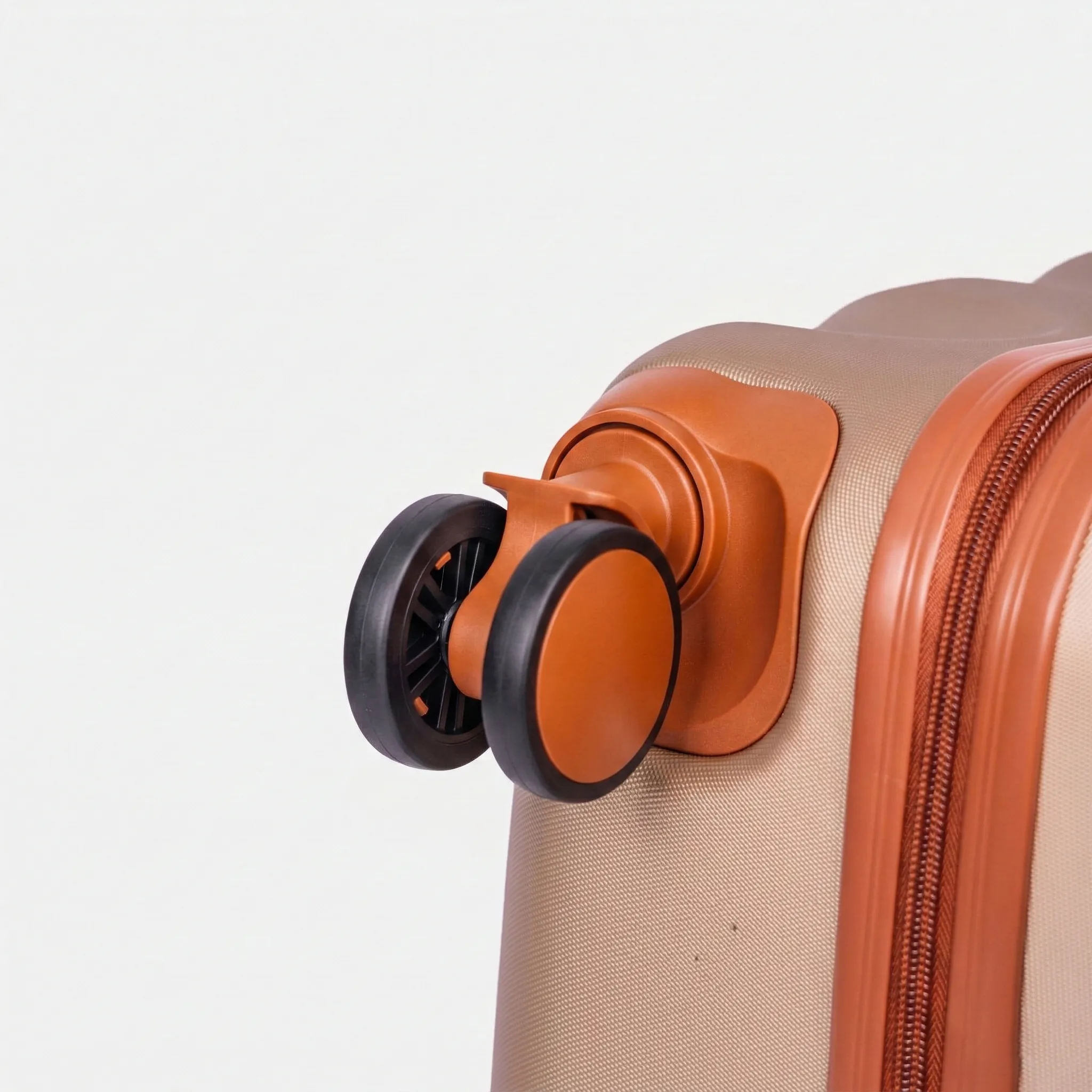 Voyo FJ140 beež suur reisikohver — ABS-plastik, 102L, 4.3 kg (detail)