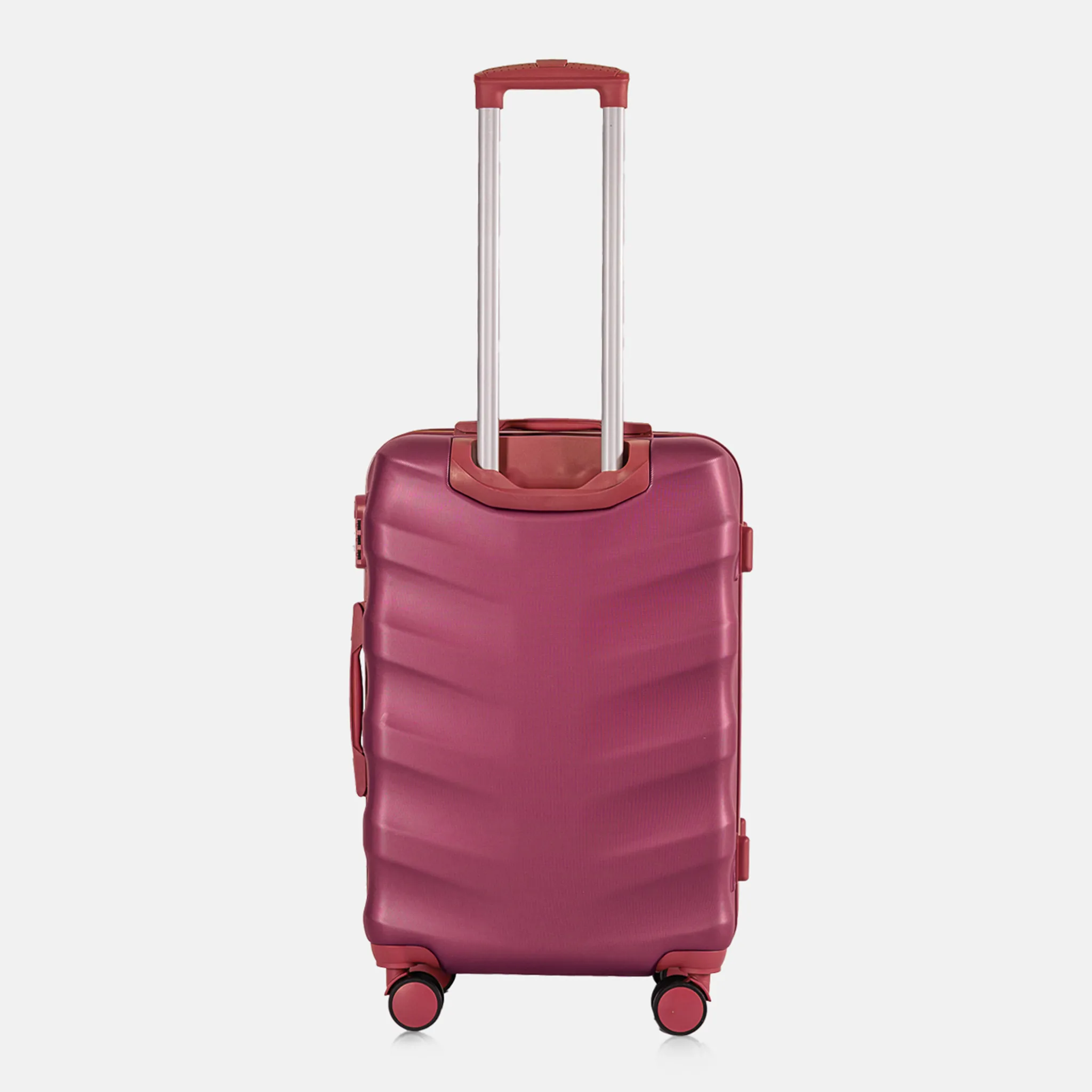 Voyo FJ140 Burgundia keskmine reisikohver — ABS-plastik, 66L, 3.3 kg (vaade 4)