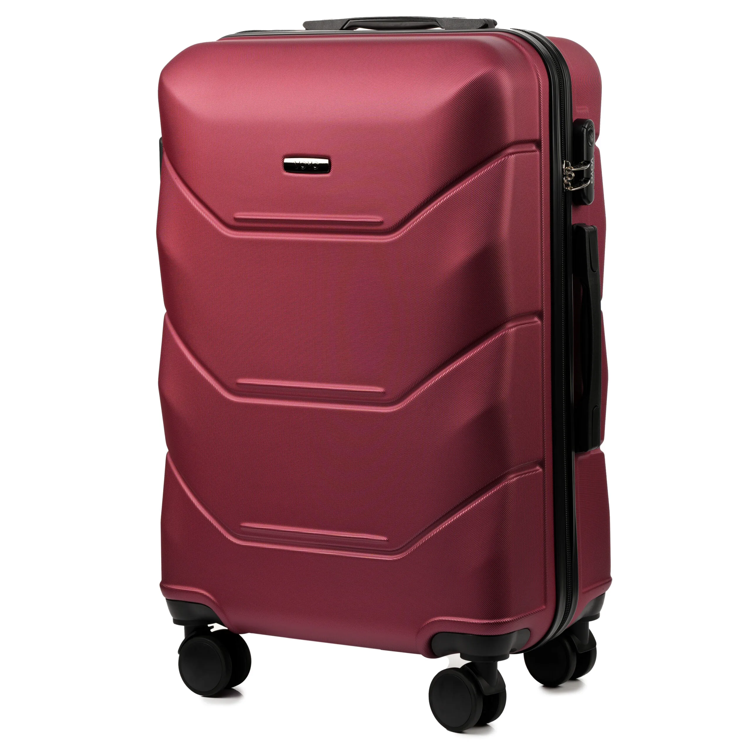 Voyo SK170 Burgundia keskmine reisikohver — ABS, 63L, 3.2 kg