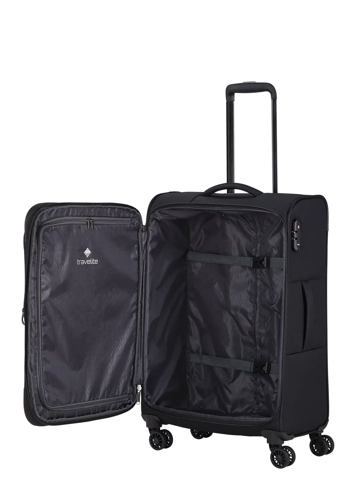 Travelite must keskmine reisikohver — tekstiil, 2.9 kg (vaade 5)