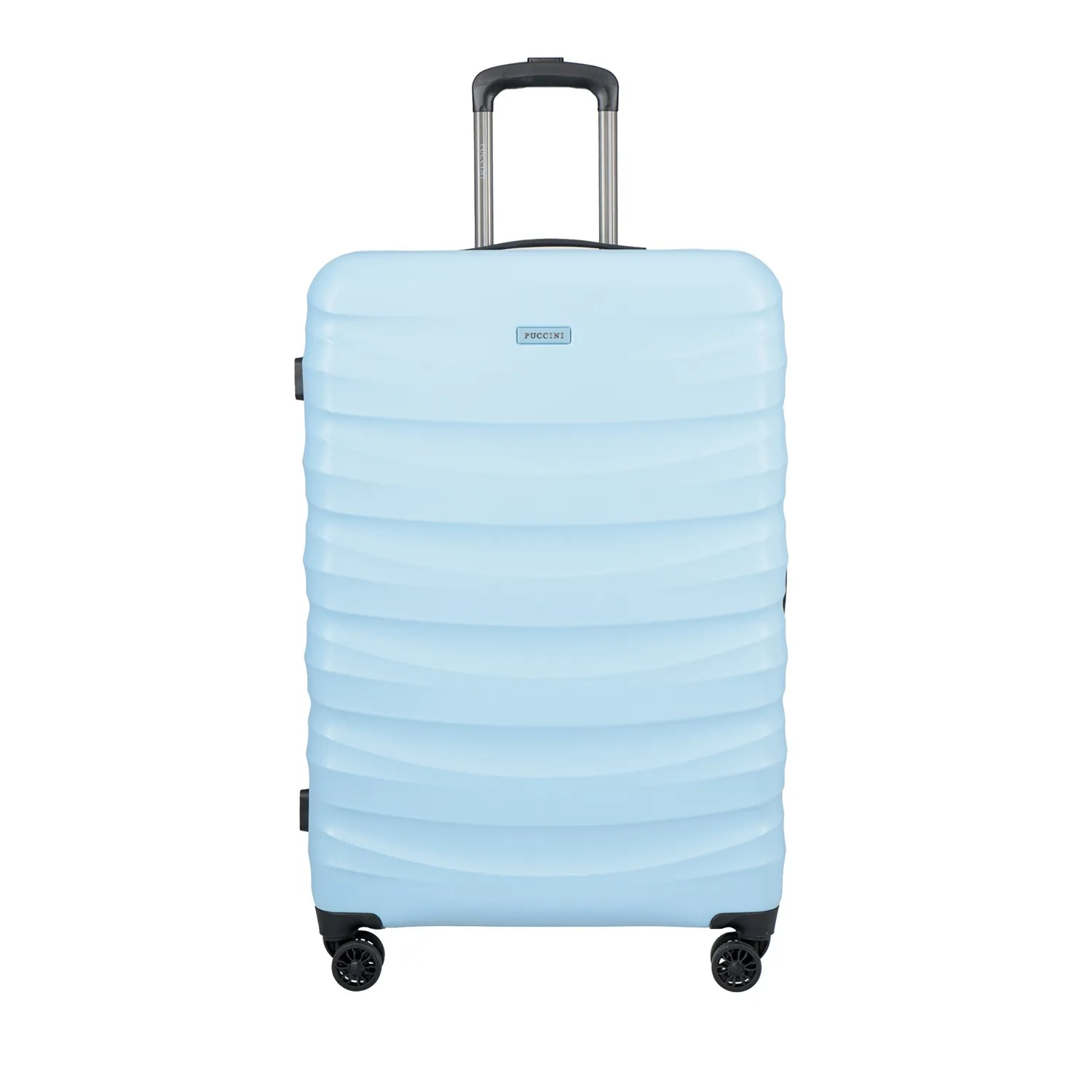 Puccini PC032A7B helesinine suur reisikohver — Polükarbonaat, 89L, 4 kg (vaade 2)