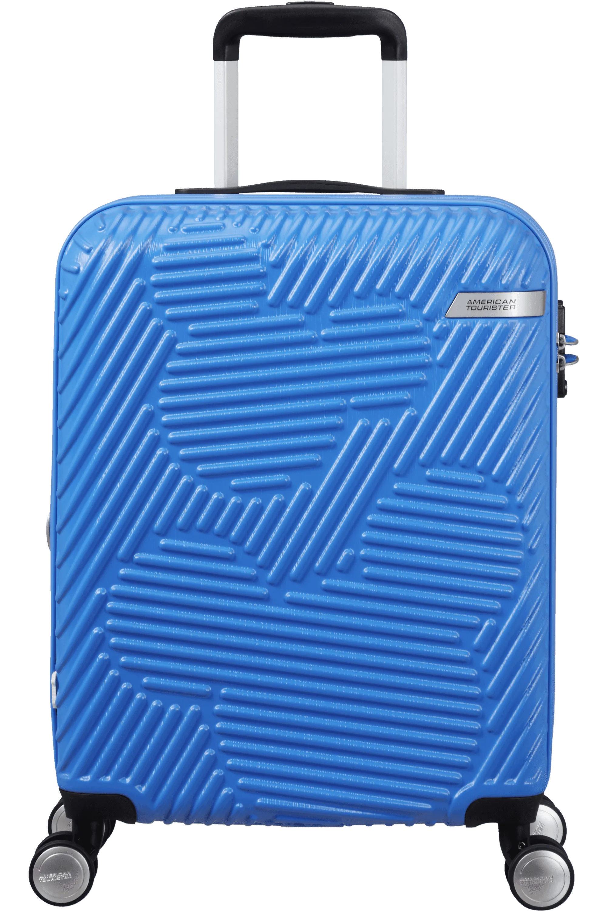 American Tourister sinine käsipagasi kohver — ABS, 38L, 2.7 kg (vaade 2)