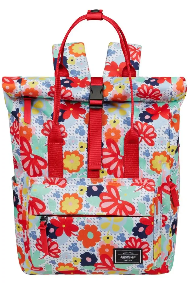 American Tourister punane seljakott — Riie, 17L, 0.5 kg (vaade 2)