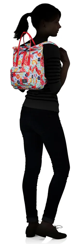 American Tourister punane seljakott — Riie, 17L, 0.5 kg (vaade 6)