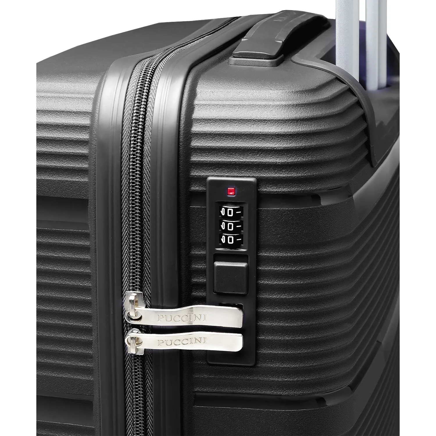 Puccini PP023C1 must käsipagasi kohver — Polüpropüleen, 36L, 2.6 kg (vaade 6)