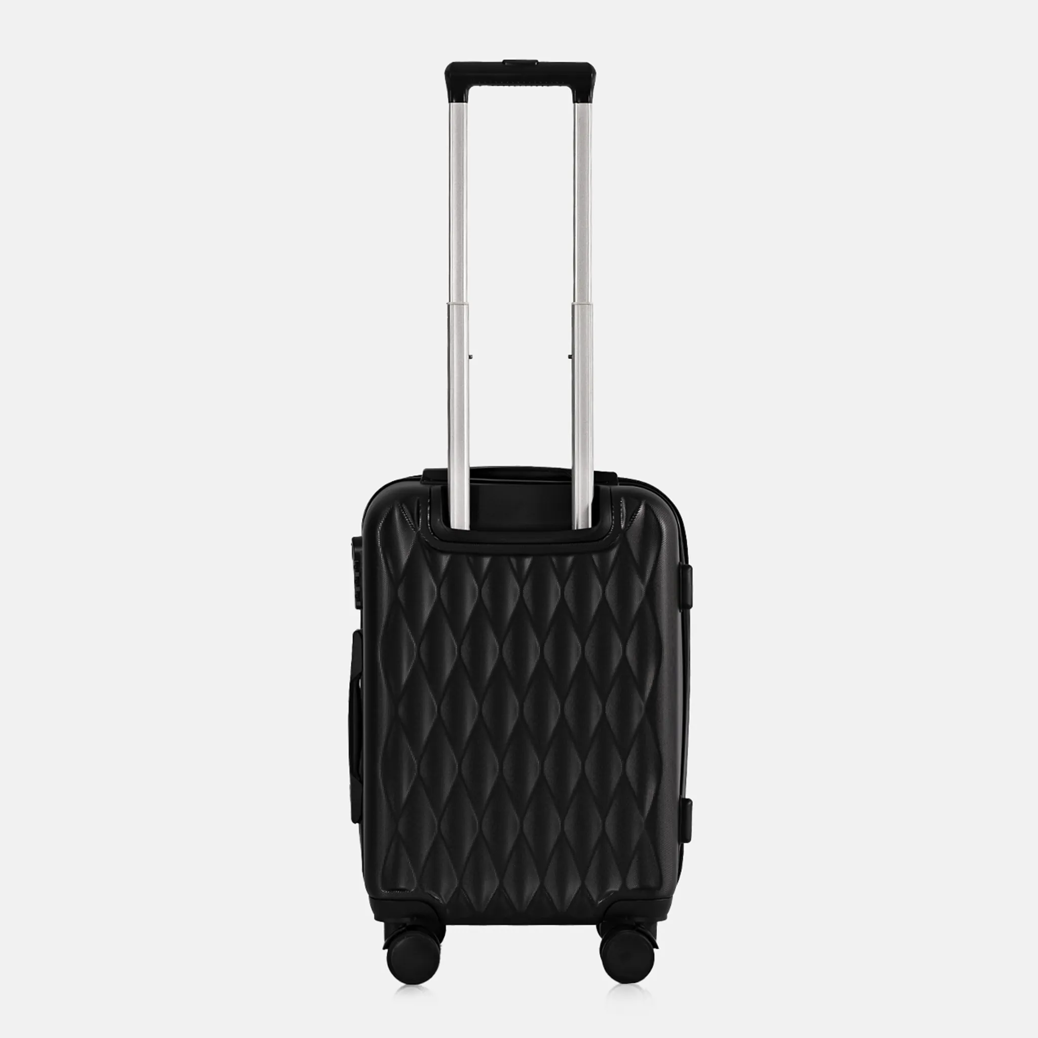 Voyo NV290 must käsipagasi kohver — ABS-plastik, 39L, 2.8 kg (vaade 4)