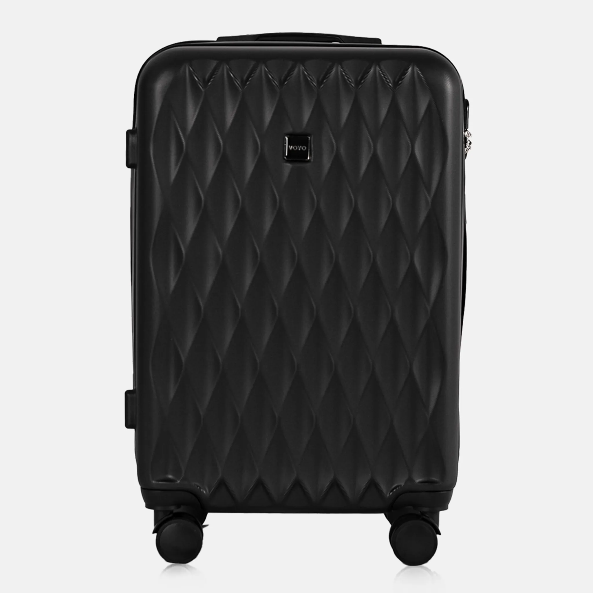 Voyo NV290 must keskmine reisikohver — ABS-plastik, 66L, 3.3 kg (vaade 2)