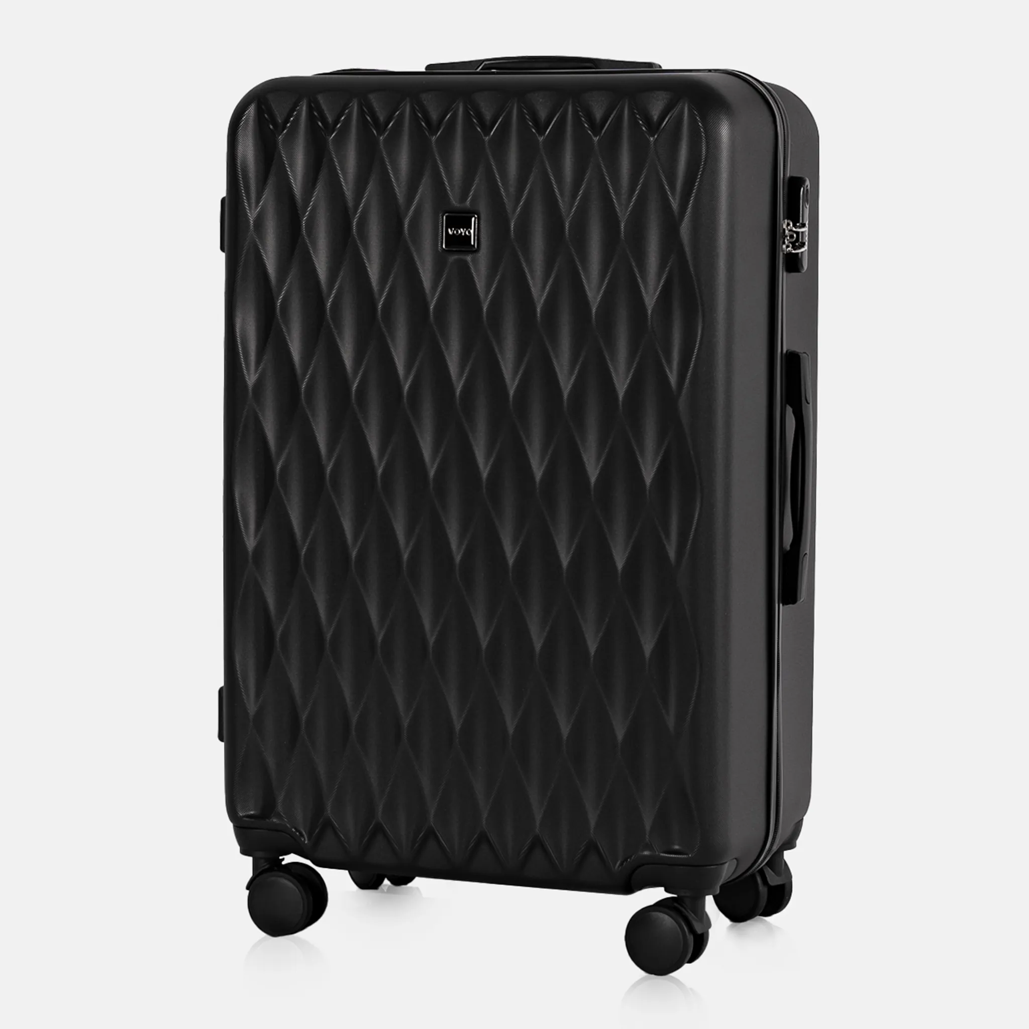 Voyo NV290 must suur reisikohver — ABS-plastik, 102L, 4.3 kg