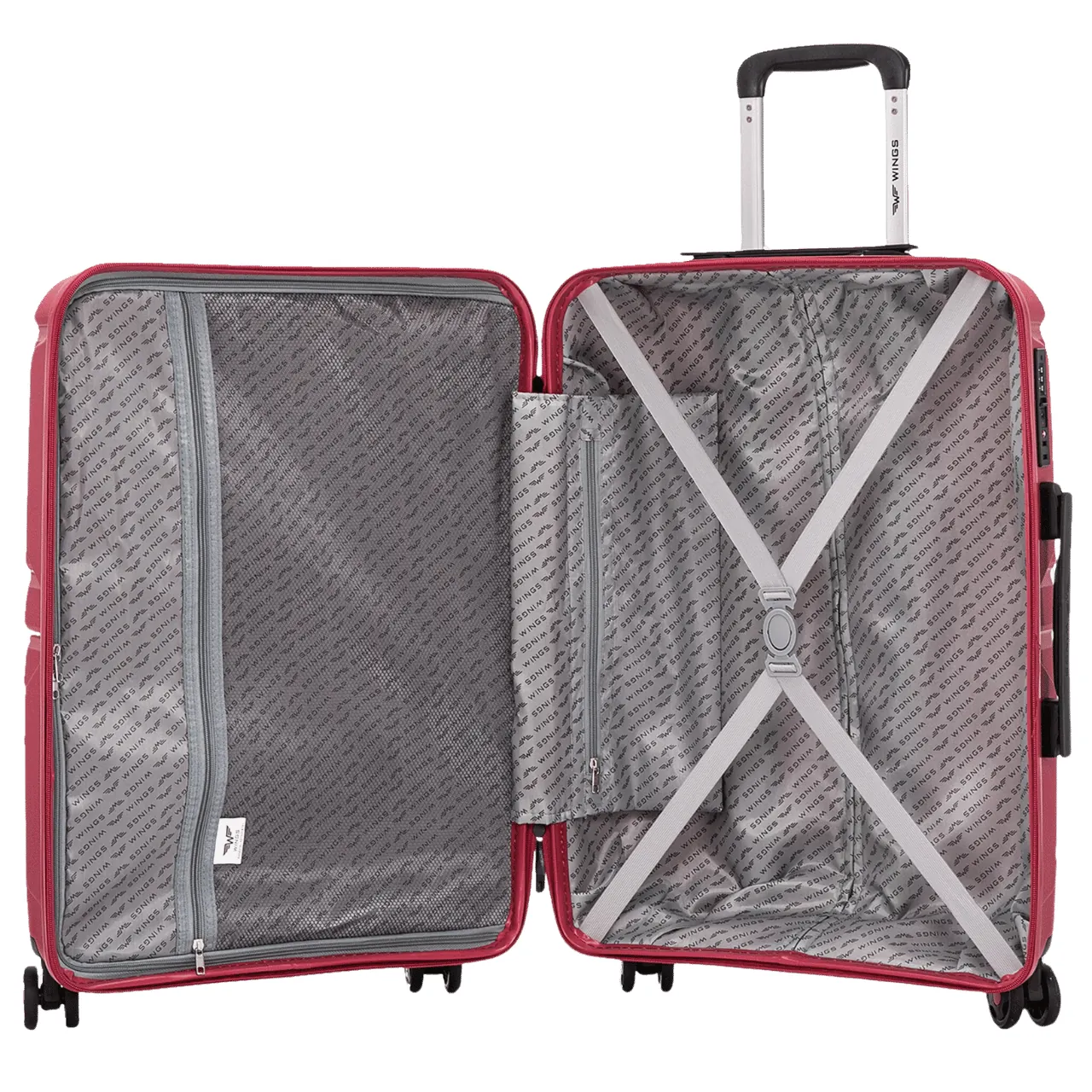 Wings PHX01 must käsipagasi kohver — Polüpropüleen, 39L, 2.5 kg (vaade 7)