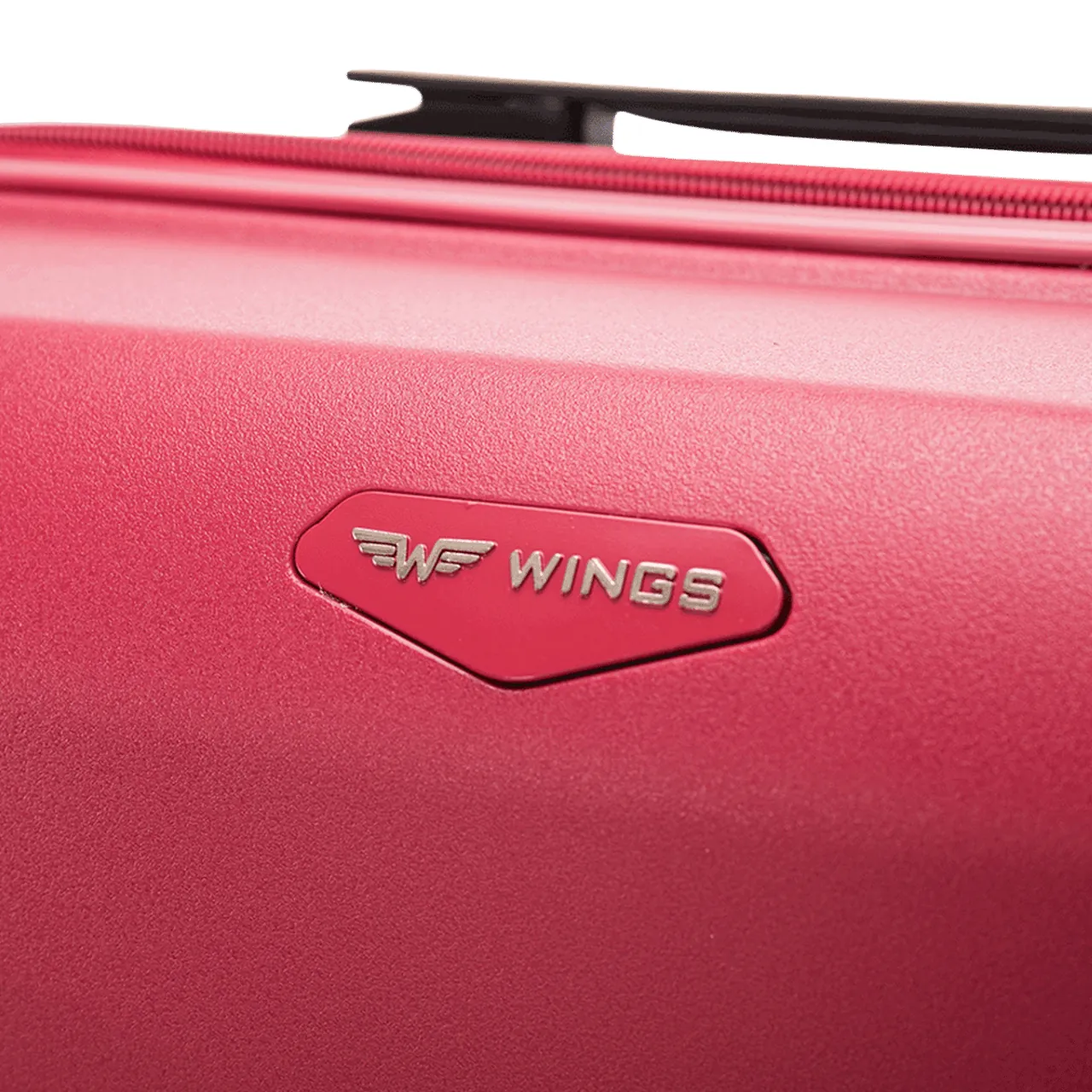 Wings PHX01 must käsipagasi kohver — Polüpropüleen, 39L, 2.5 kg (logo)