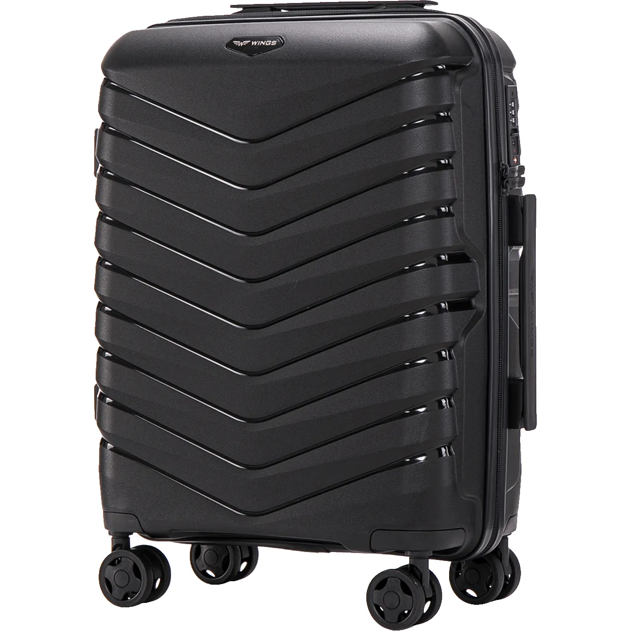 Wings PHX01 must käsipagasi kohver — Polüpropüleen, 39L, 2.5 kg