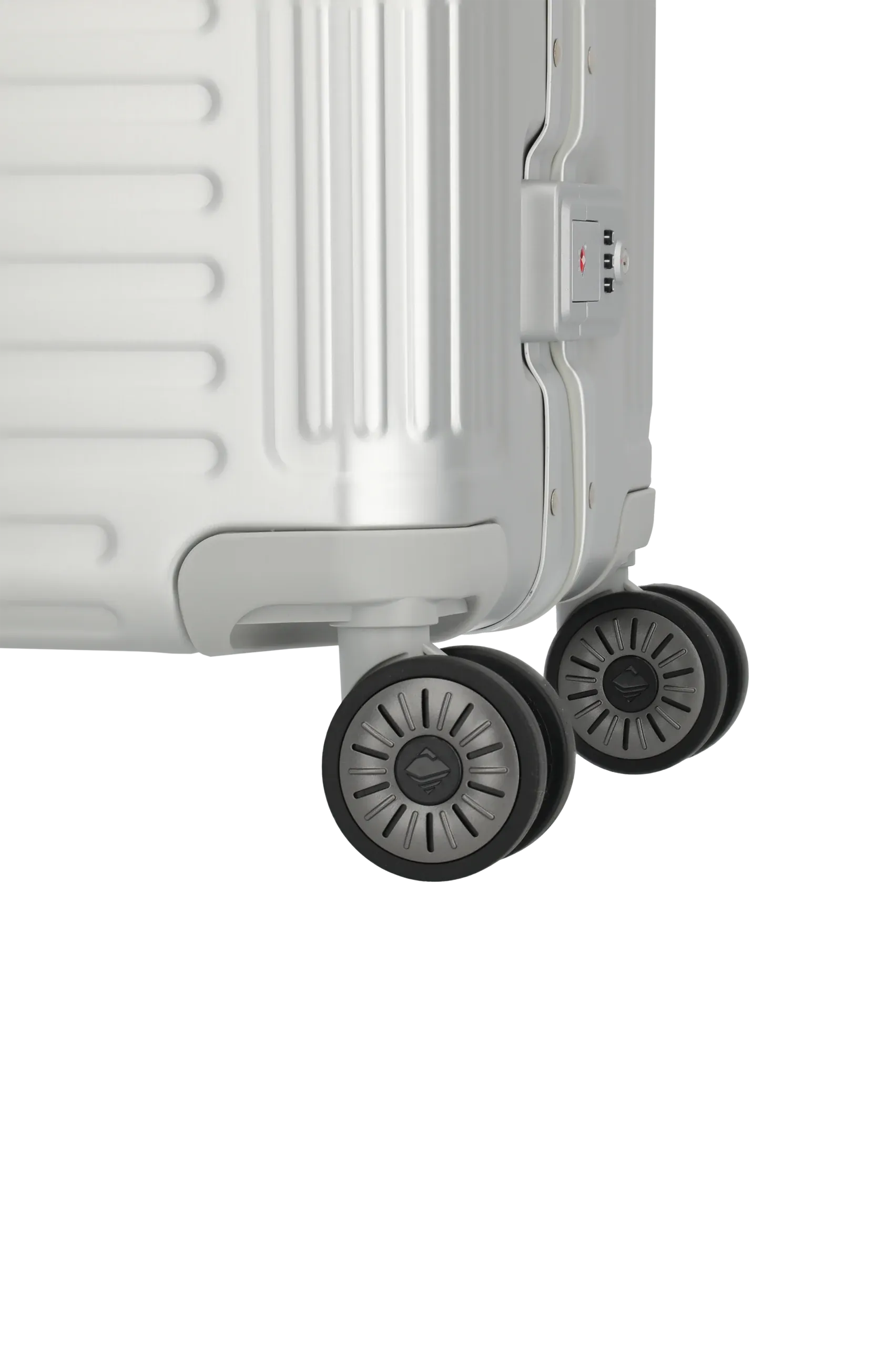 Travelite hõbedane suur reisikohver — Alumiinium, 100L, 6.7 kg (vaade 7)