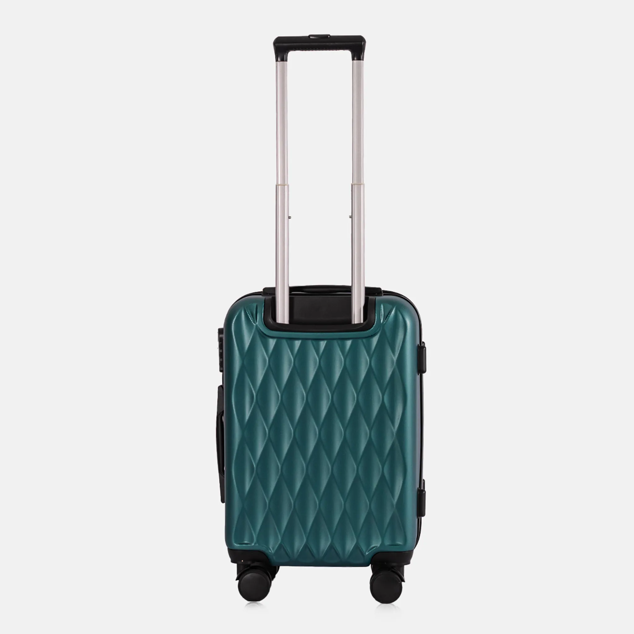 Voyo NV290 roheline käsipagasi kohver — ABS-plastik, 39L, 2.8 kg (vaade 3)