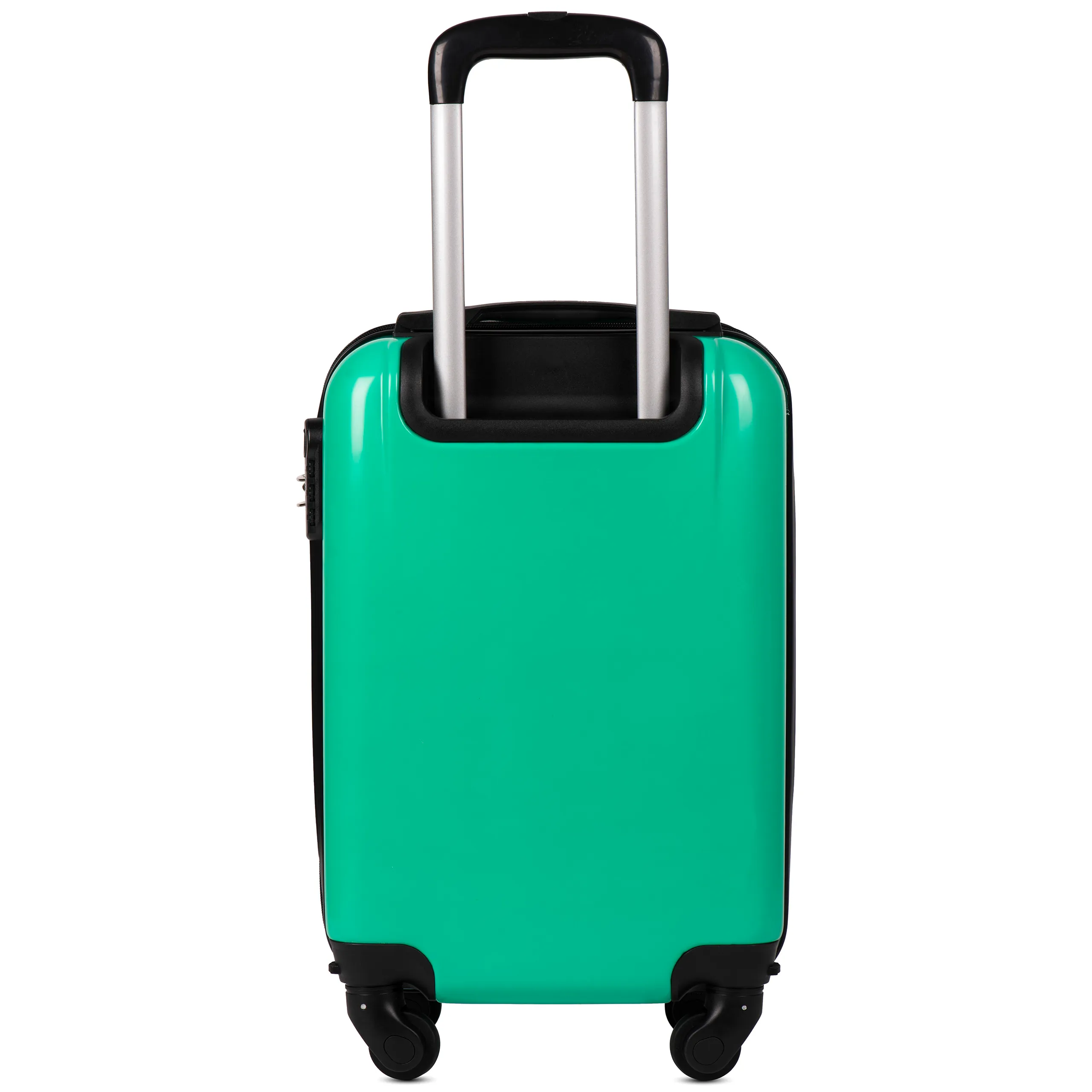 Wings PC-KD01 roheline mini käsipagasi kohver — Polükarbonaat, 28L, 2.2 kg (vaade 3)