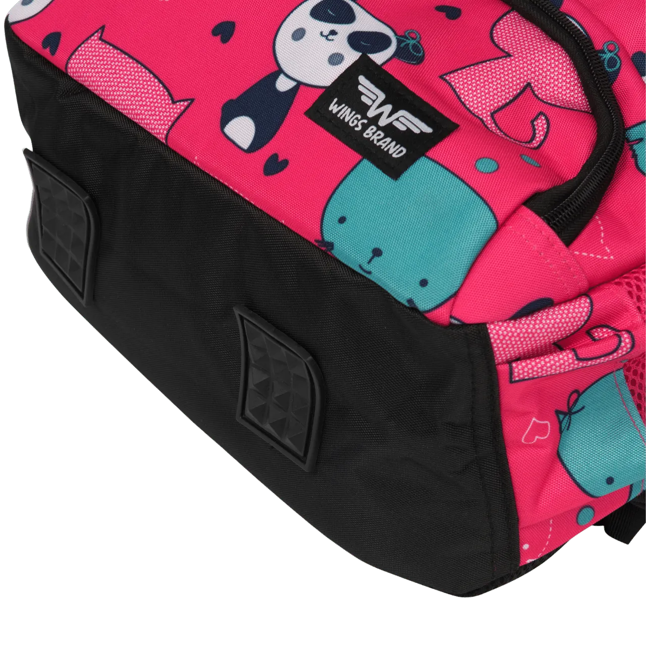 Wings roosa käsipagasi kohver — Riie, 1 kg (vaade 12)