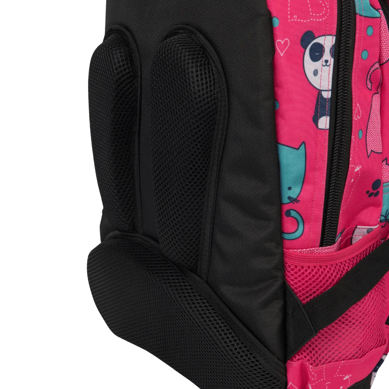 Wings roosa käsipagasi kohver — Riie, 1 kg (vaade 9)