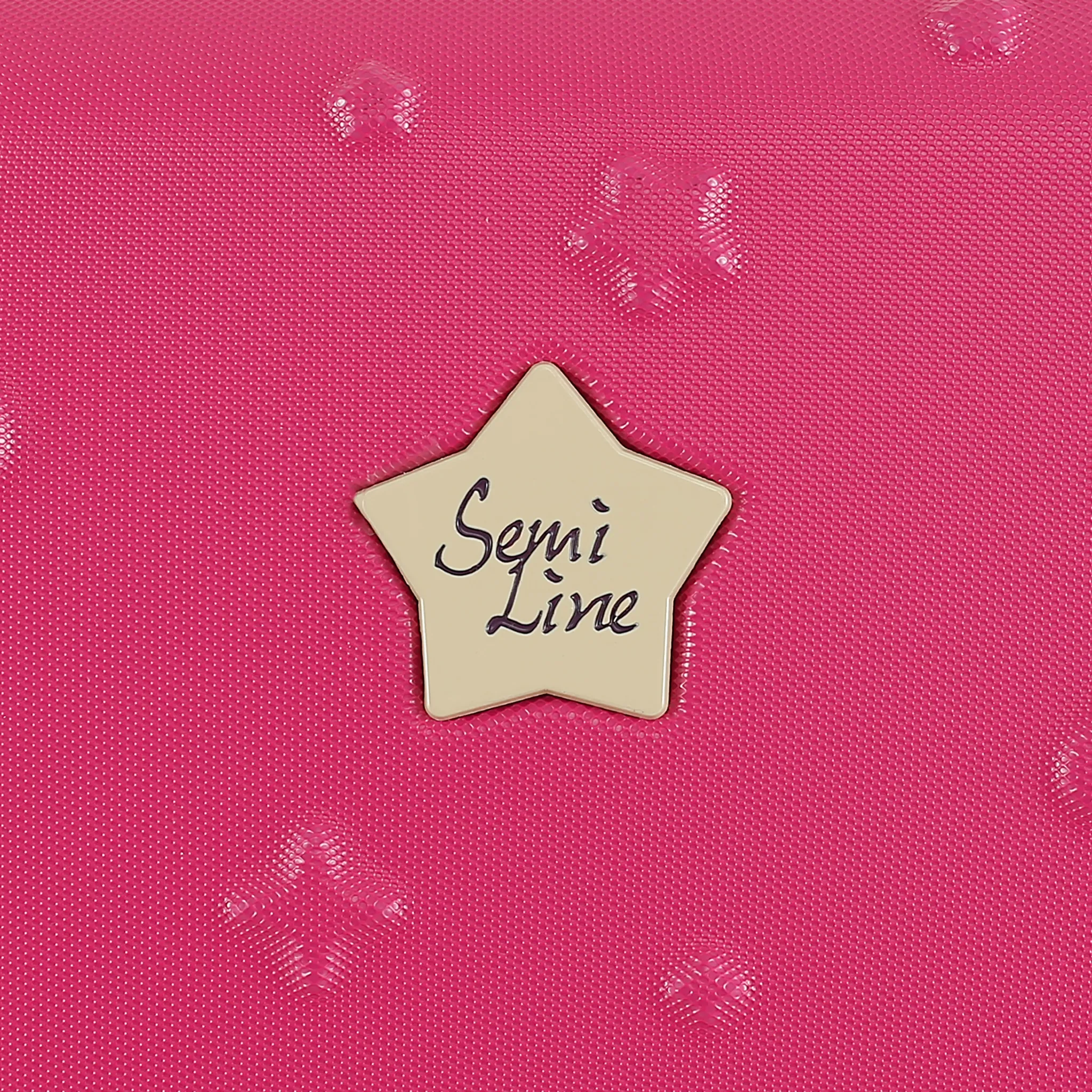 Semi Line roosa laste reisikohver — ABS-plastik, 19L, 2.1 kg (vaade 7)