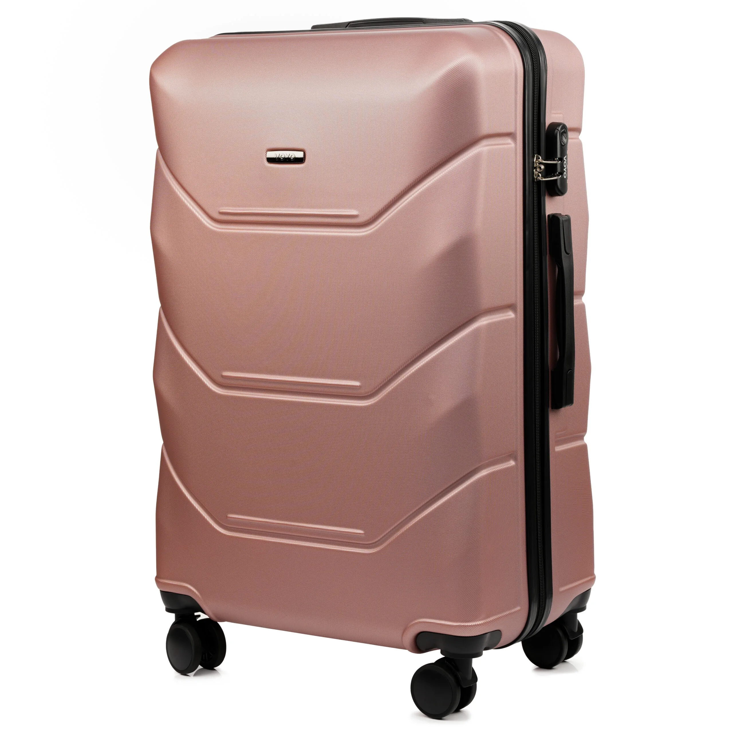 Voyo SK170 rose gold suur reisikohver — ABS, 97L, 3.8 kg