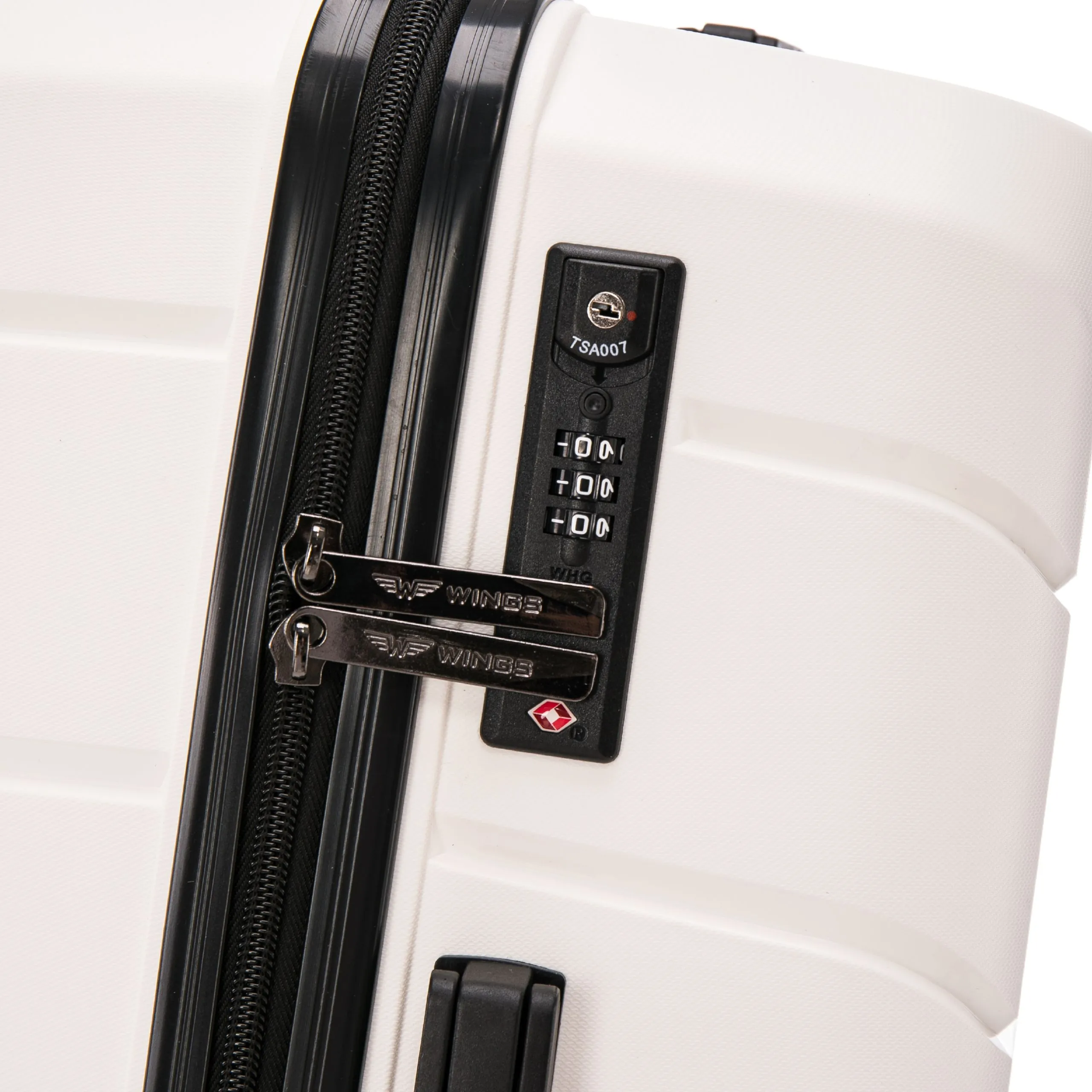 Wings rose gold käsipagasi kohver — polüpropüleen, 43L, 2.75 kg (vaade 4)