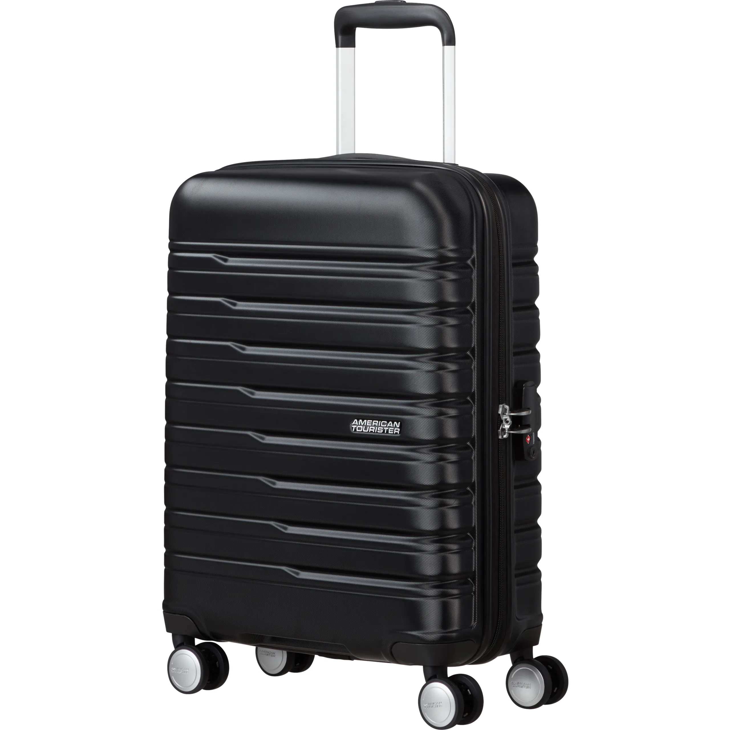 American Tourister must käsipagasi kohver — ABS-plastik, 32L, 2.6 kg