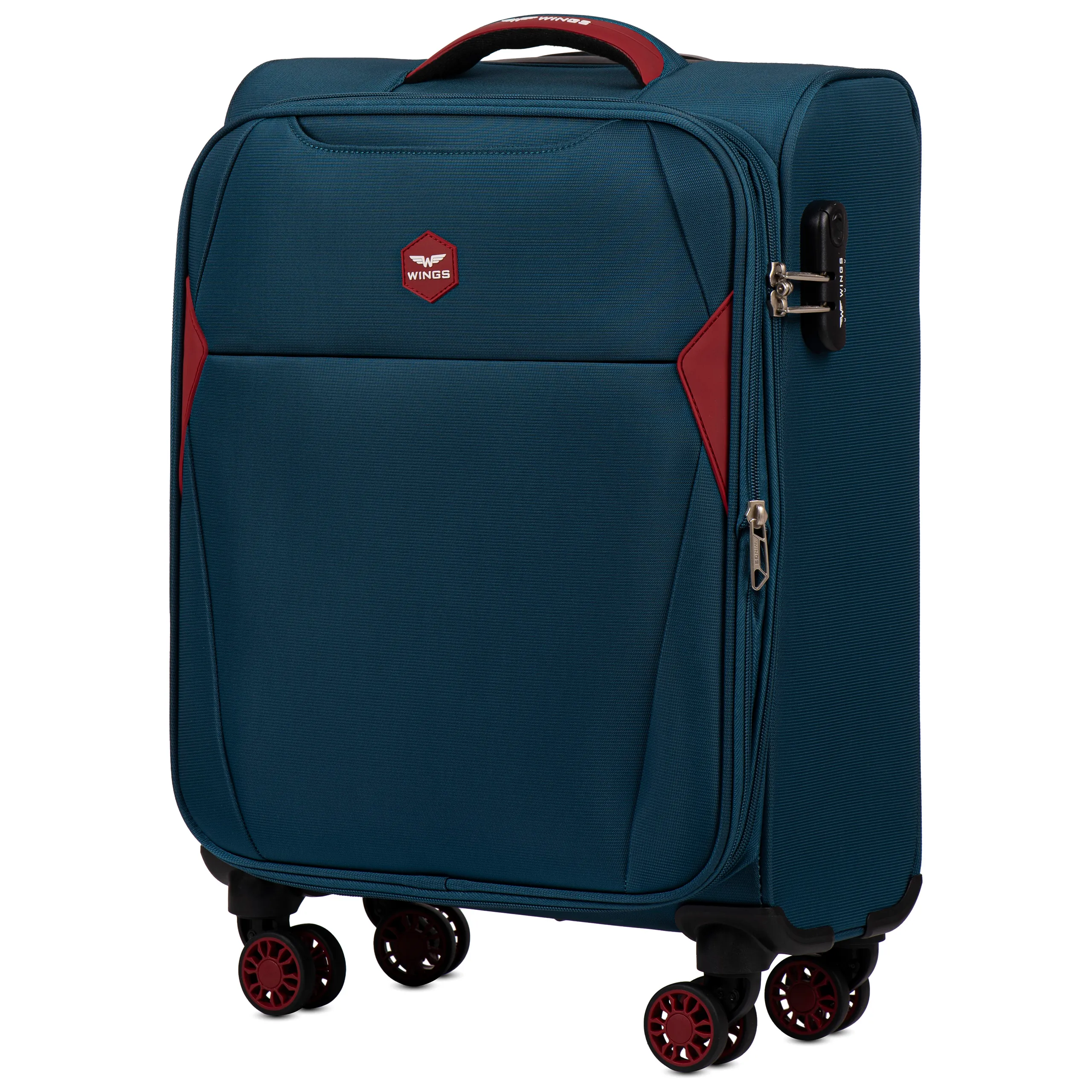 Wings DPR01 sinine käsipagasi kohver — polüester, 40L, 2.7 kg