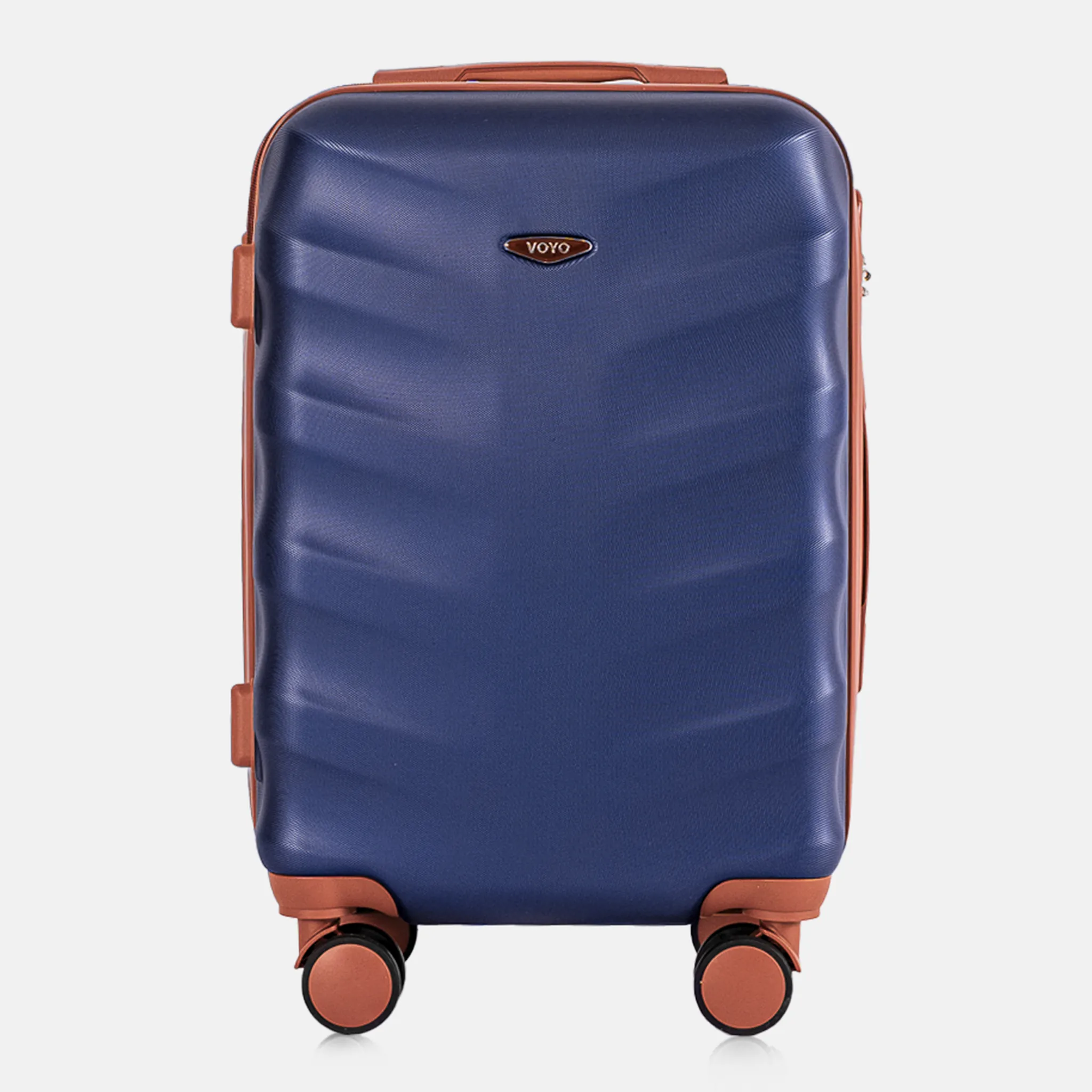 Voyo FJ140 tumesinine käsipagasi kohver — ABS-plastik, 39L, 2.8 kg (vaade 2)