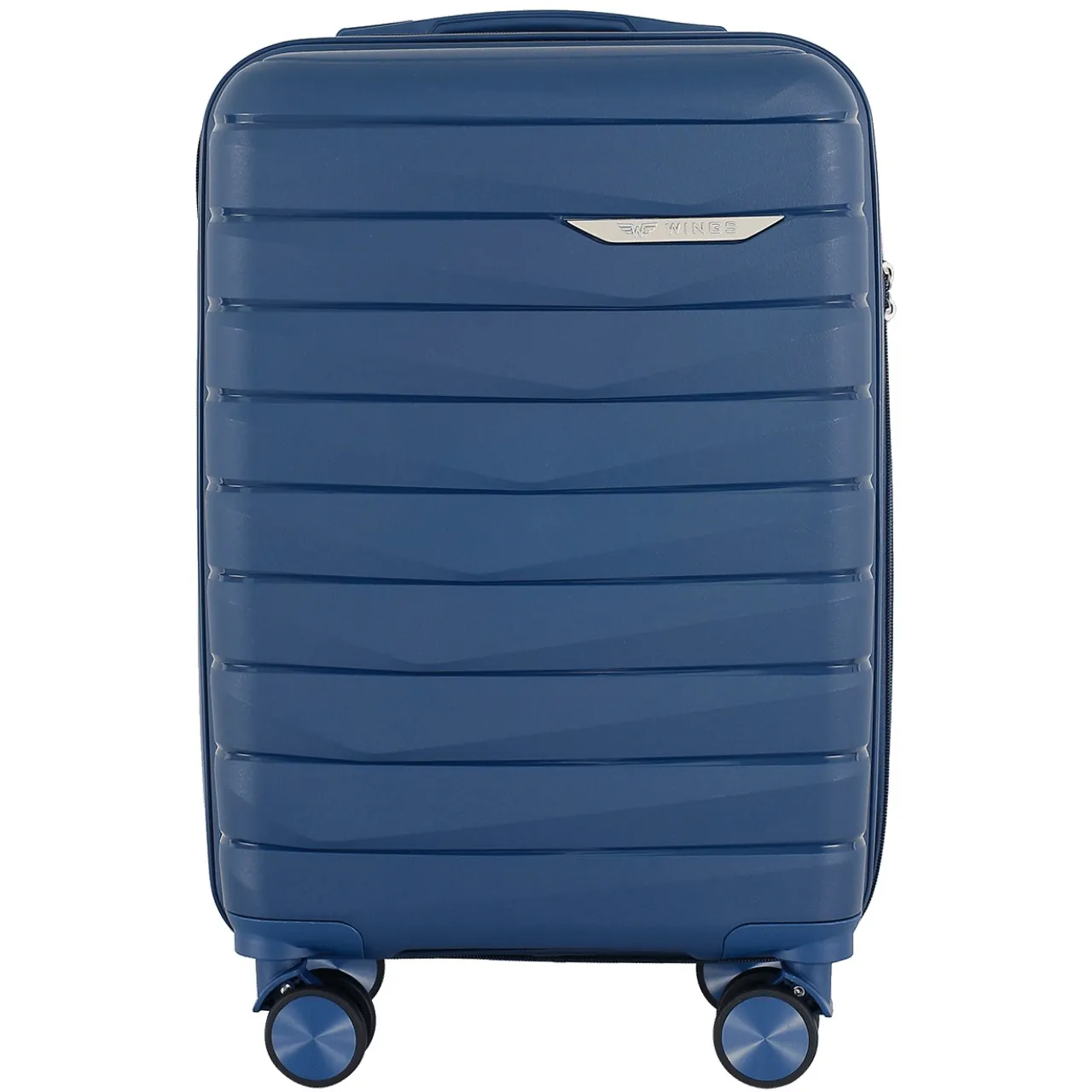 Wings MUR01 sinine käsipagasi kohver — polüpropüleen, 40L, 2.4 kg (vaade 2)