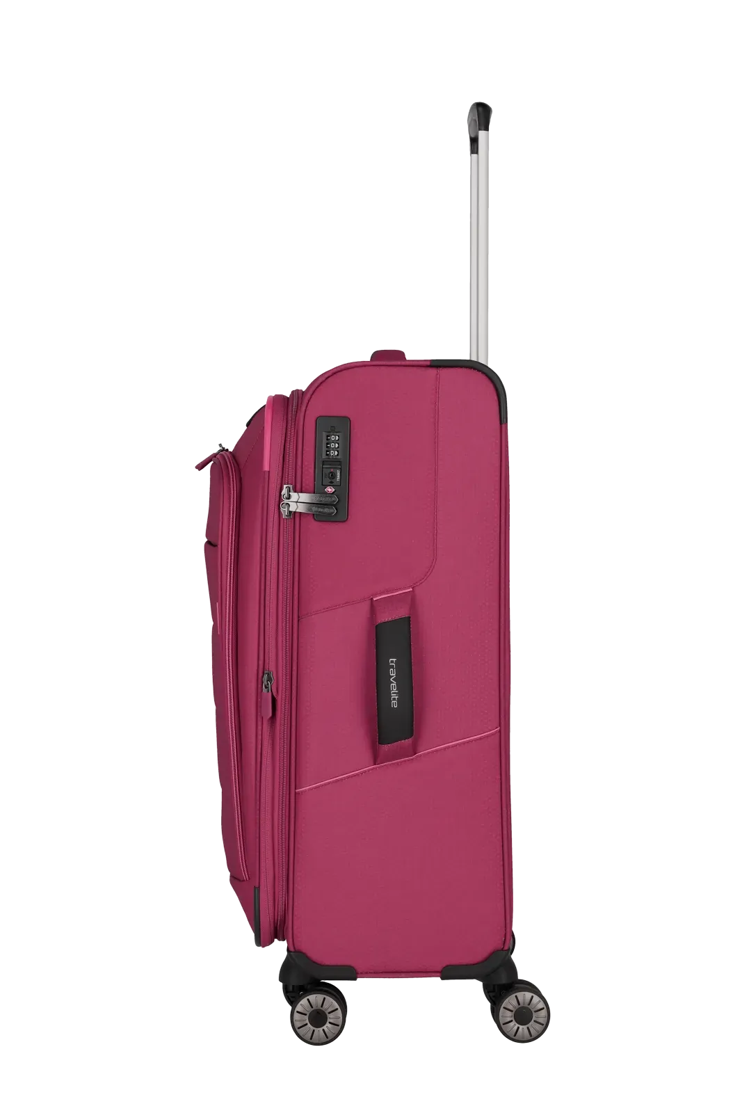 Travelite punane keskmine reisikohver — tekstiil, 2.4 kg (vaade 5)