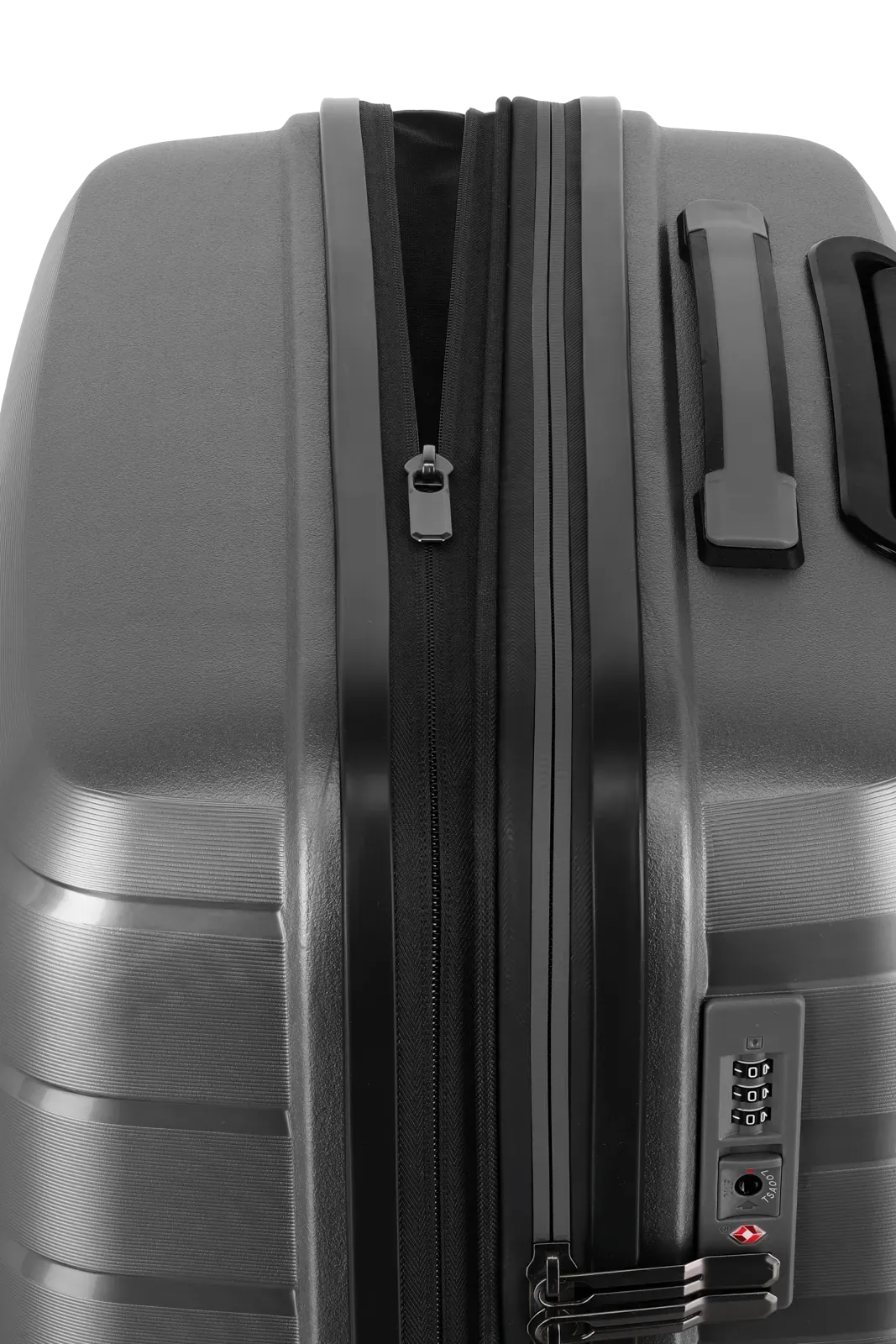 Travelite pelēks vidējais koferis — Polüpropüleen, 3.2 kg (skats 11)