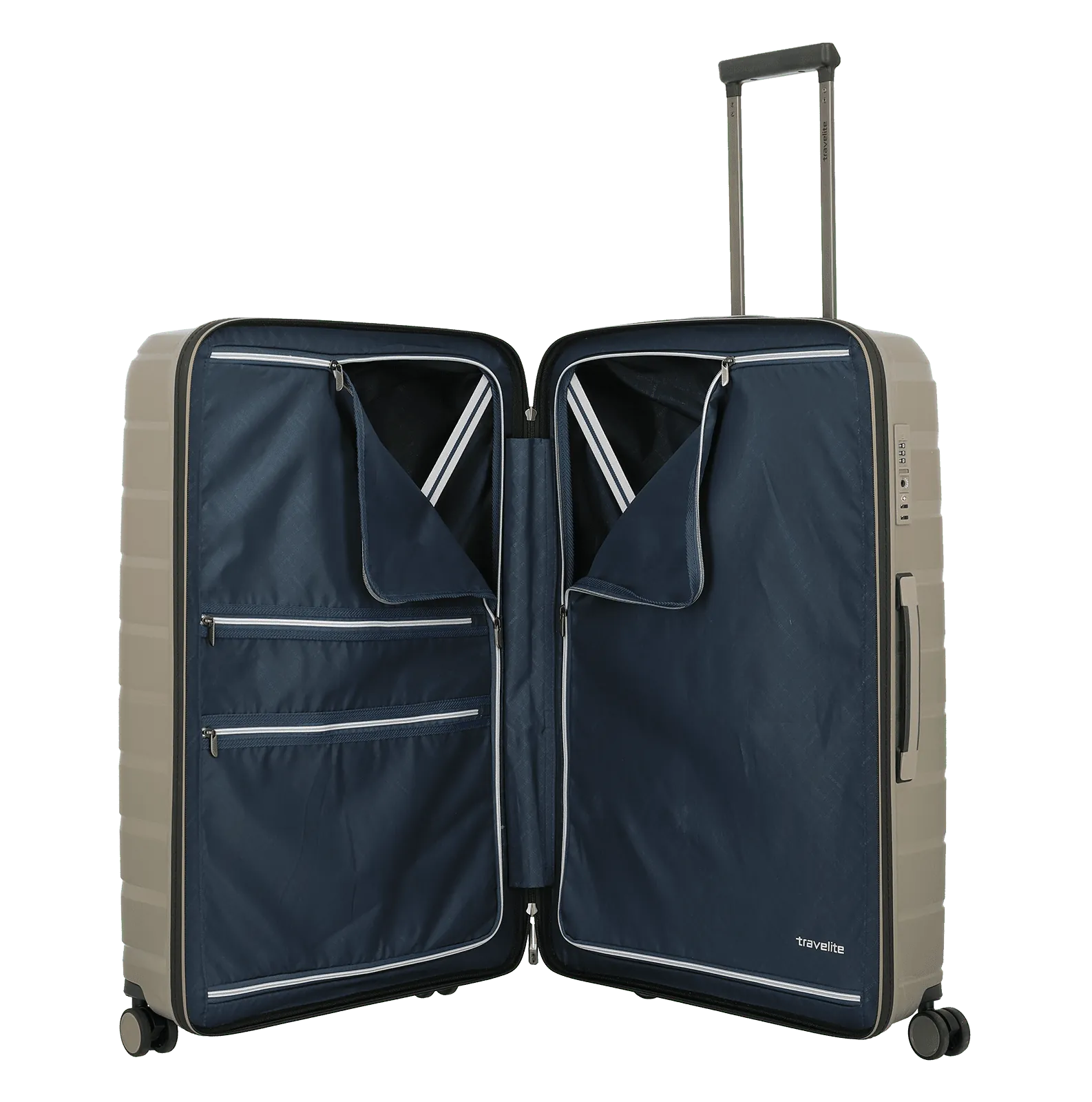 Travelite šampanietis liels koferis — polipropilēns, 105L, 3.5 kg (skats 6)