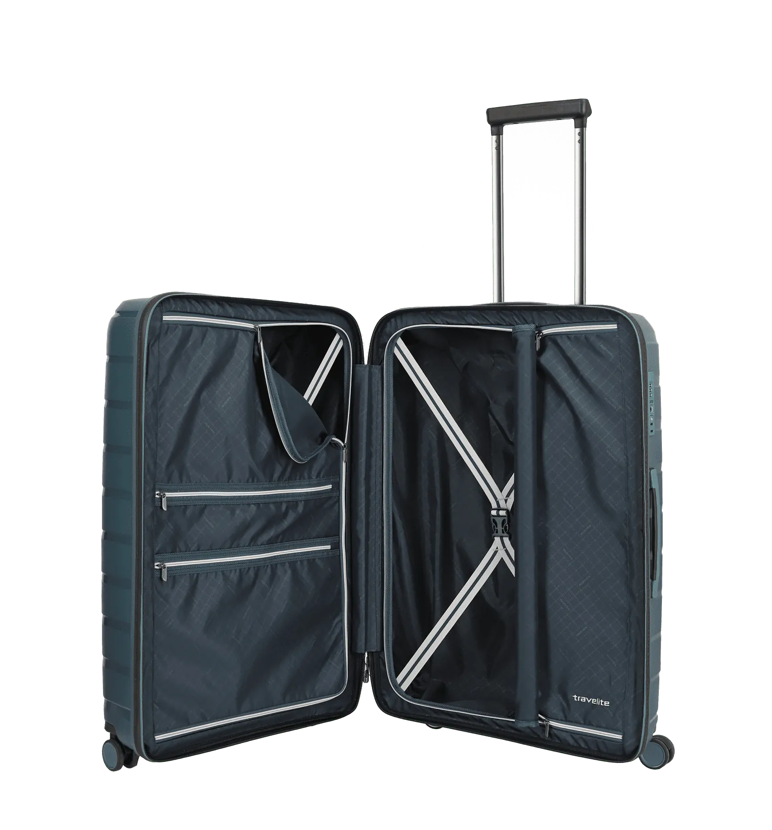 Travelite zils vidējais koferis — polipropilēns, 3.2 kg (skats 4)