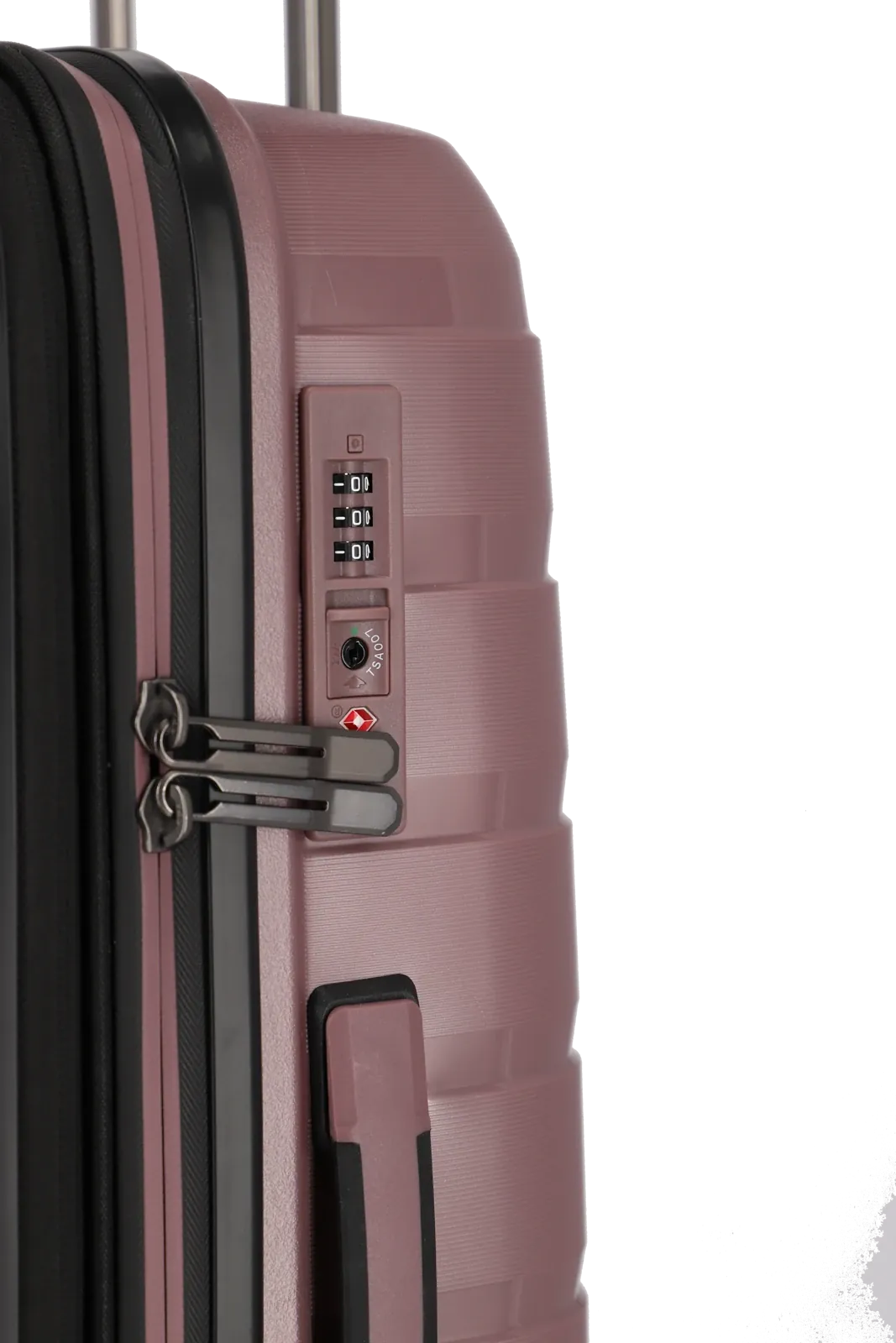 Travelite rozā rokas bagāžas koferis — Polüpropüleen, 37L, 2.7 kg (skats 10)