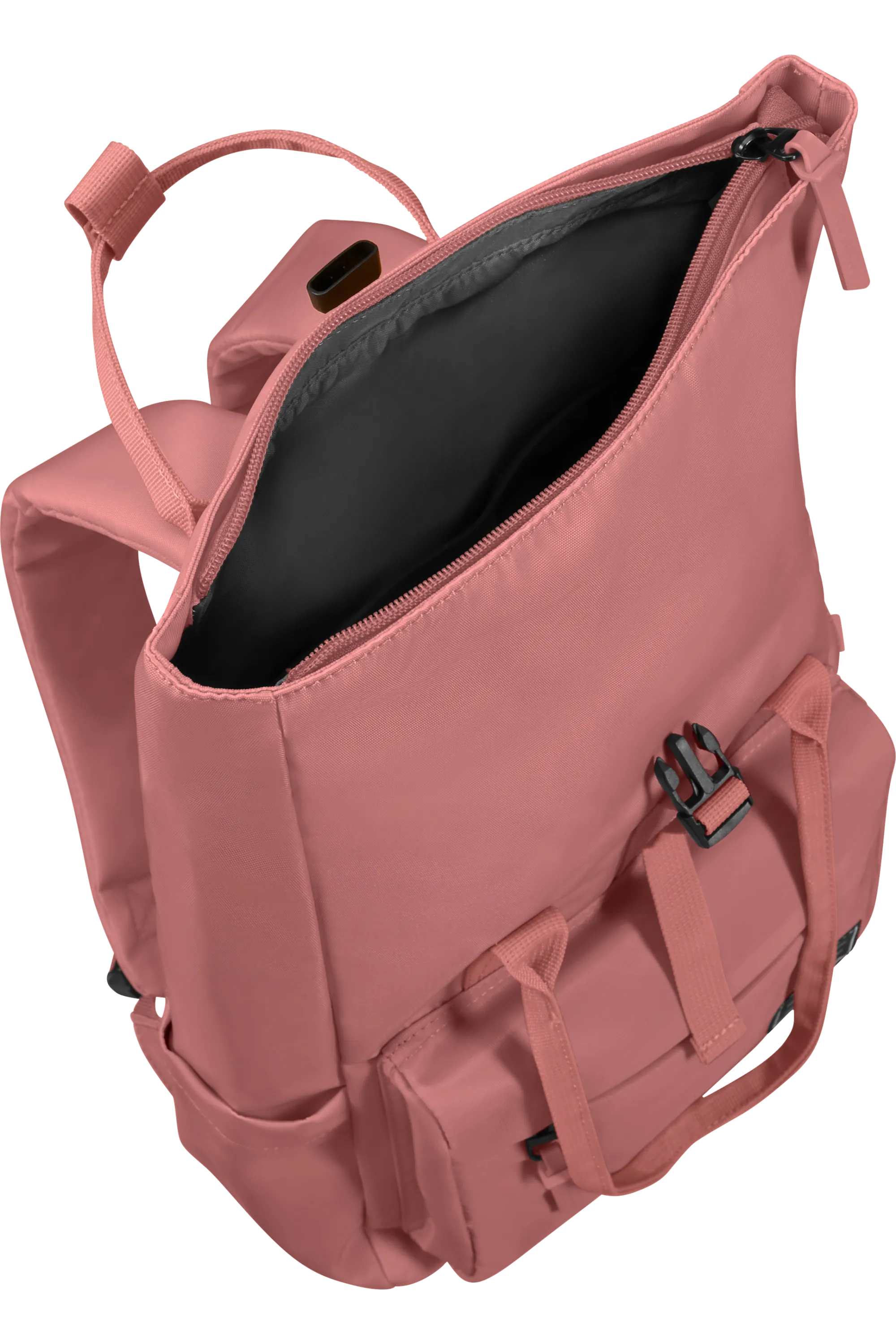 American Tourister rozā mugursoma — Riie, 17L, 0.5 kg (skats 3)