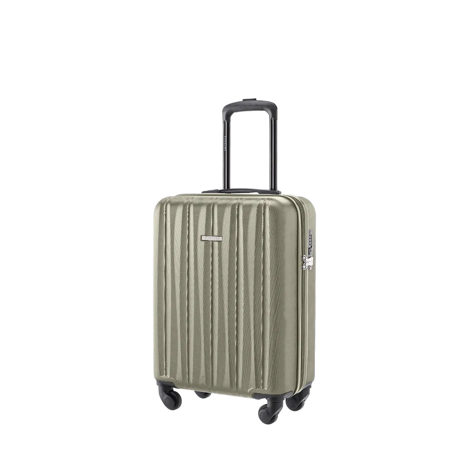 Puccini ABS021C6C šampanietis rokas bagāžas koferis — ABS, 33L, 2.5 kg