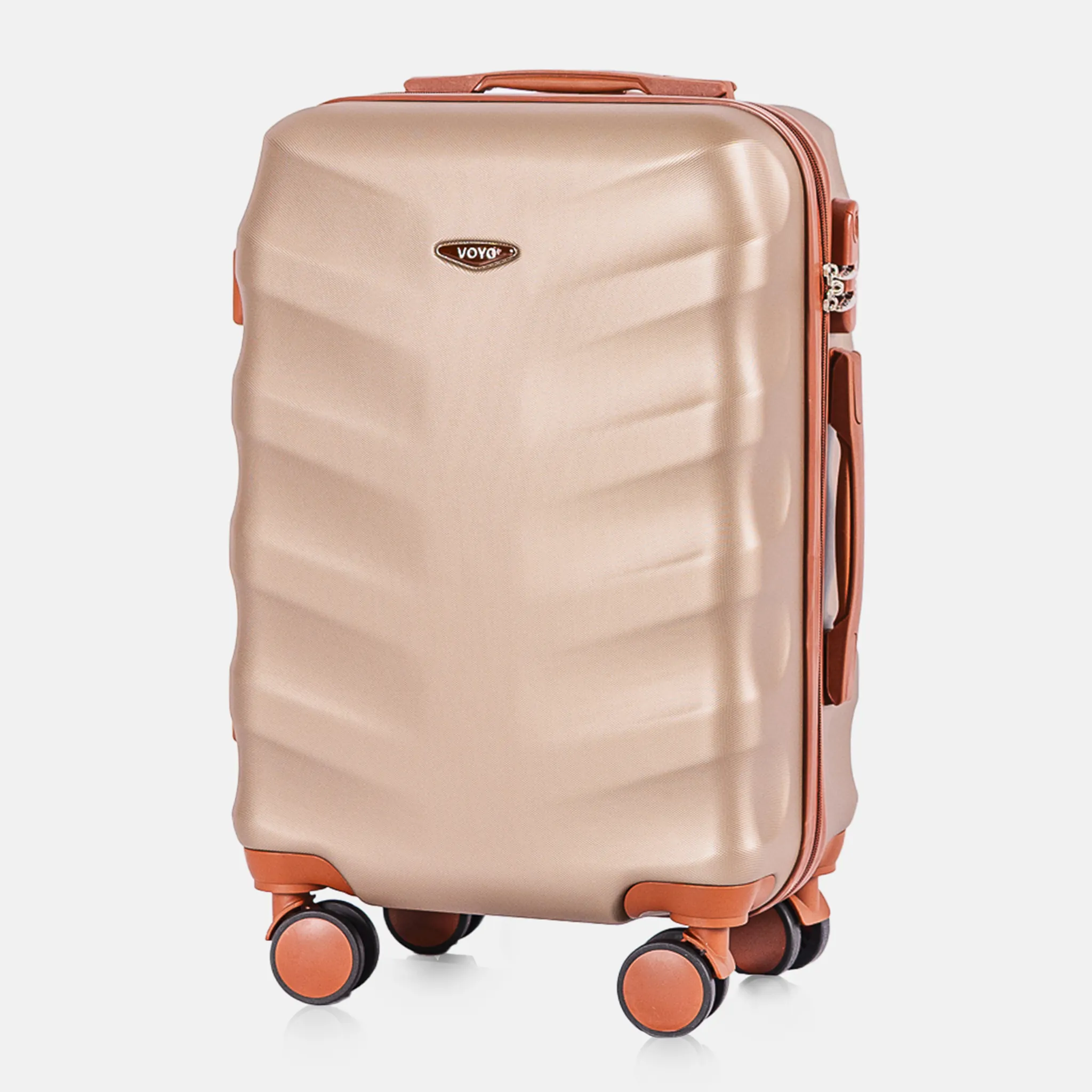 Voyo FJ140 šampanietis rokas bagāžas koferis — ABS plastmasa, 39L, 2.8 kg