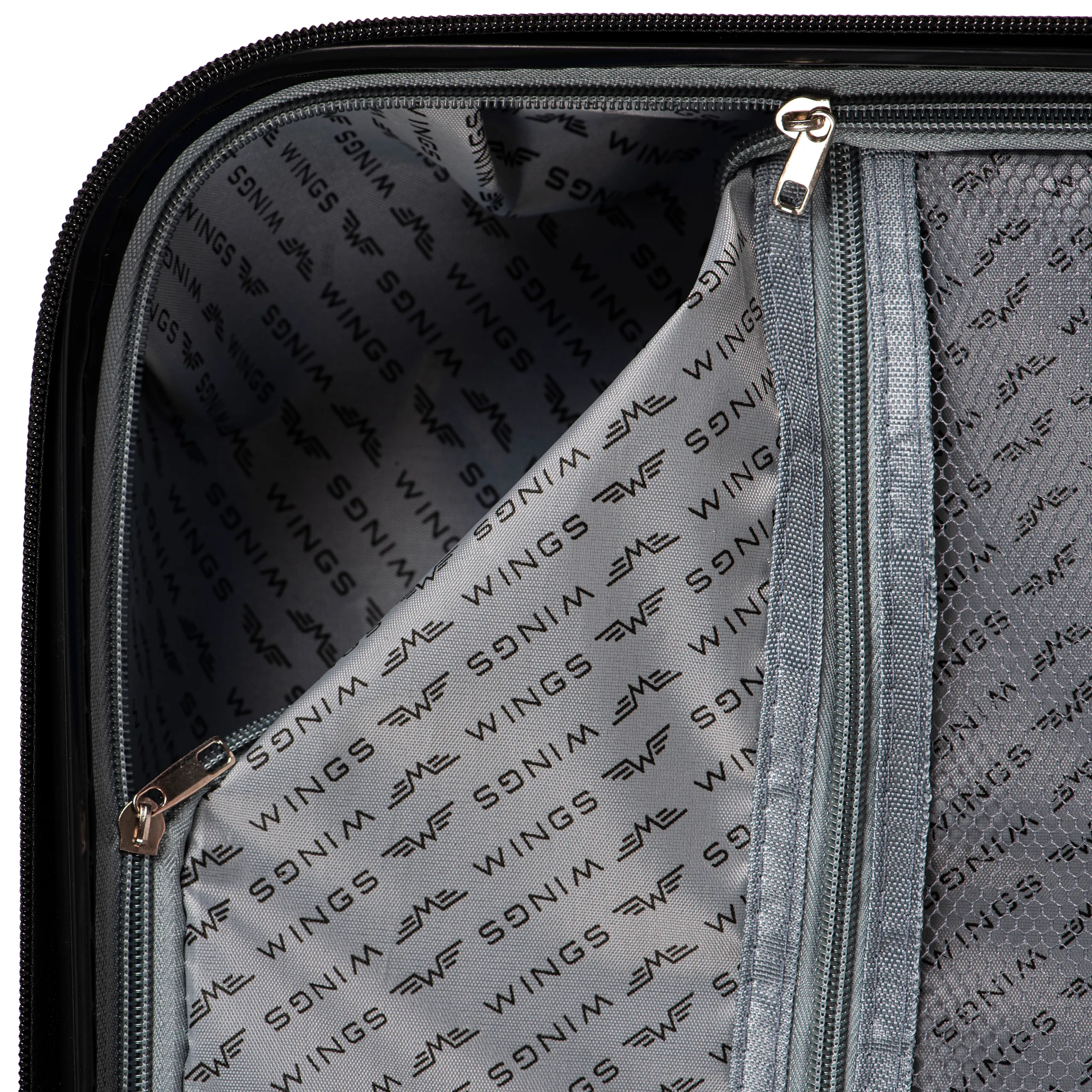 Wings PC190 šampanietis vidējais koferis — Polükarbonaat, 63L, 3.3 kg (skats 9)