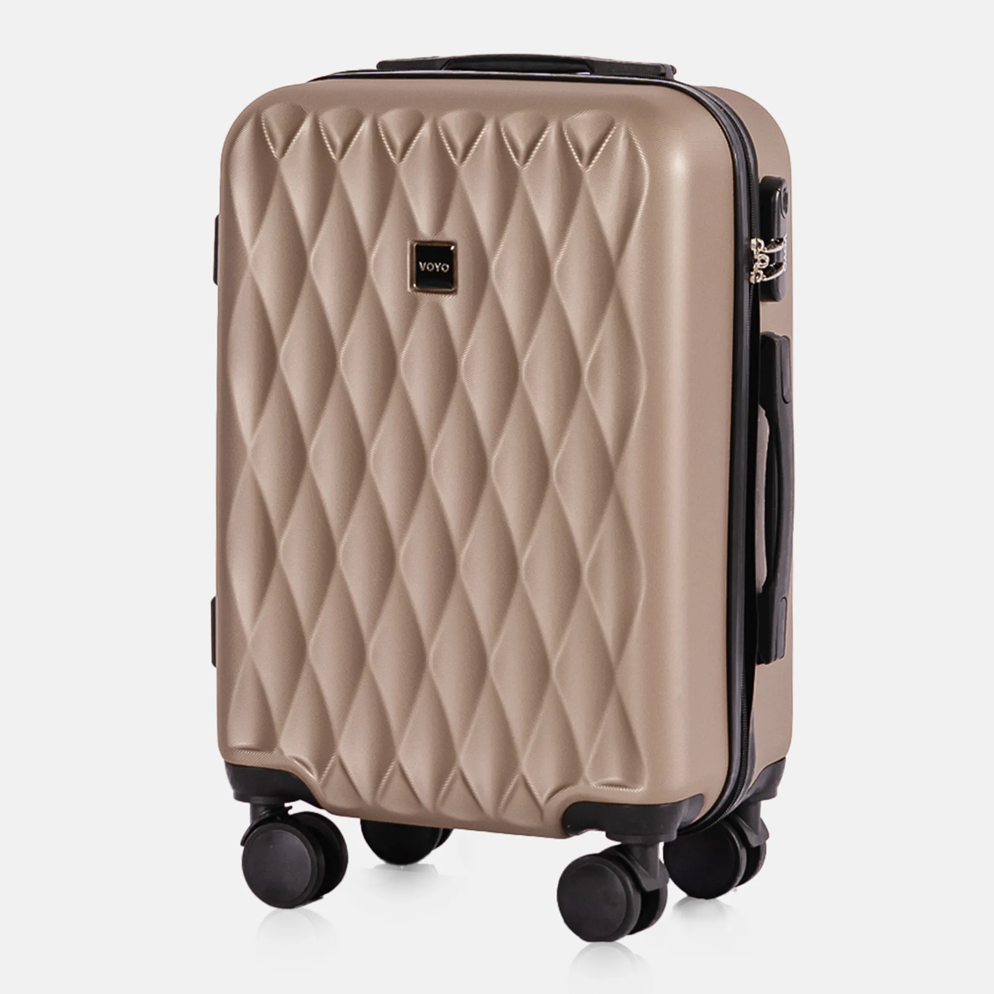 Voyo NV290 šampanietis rokas bagāžas koferis — ABS plastmasa, 39L, 2.8 kg