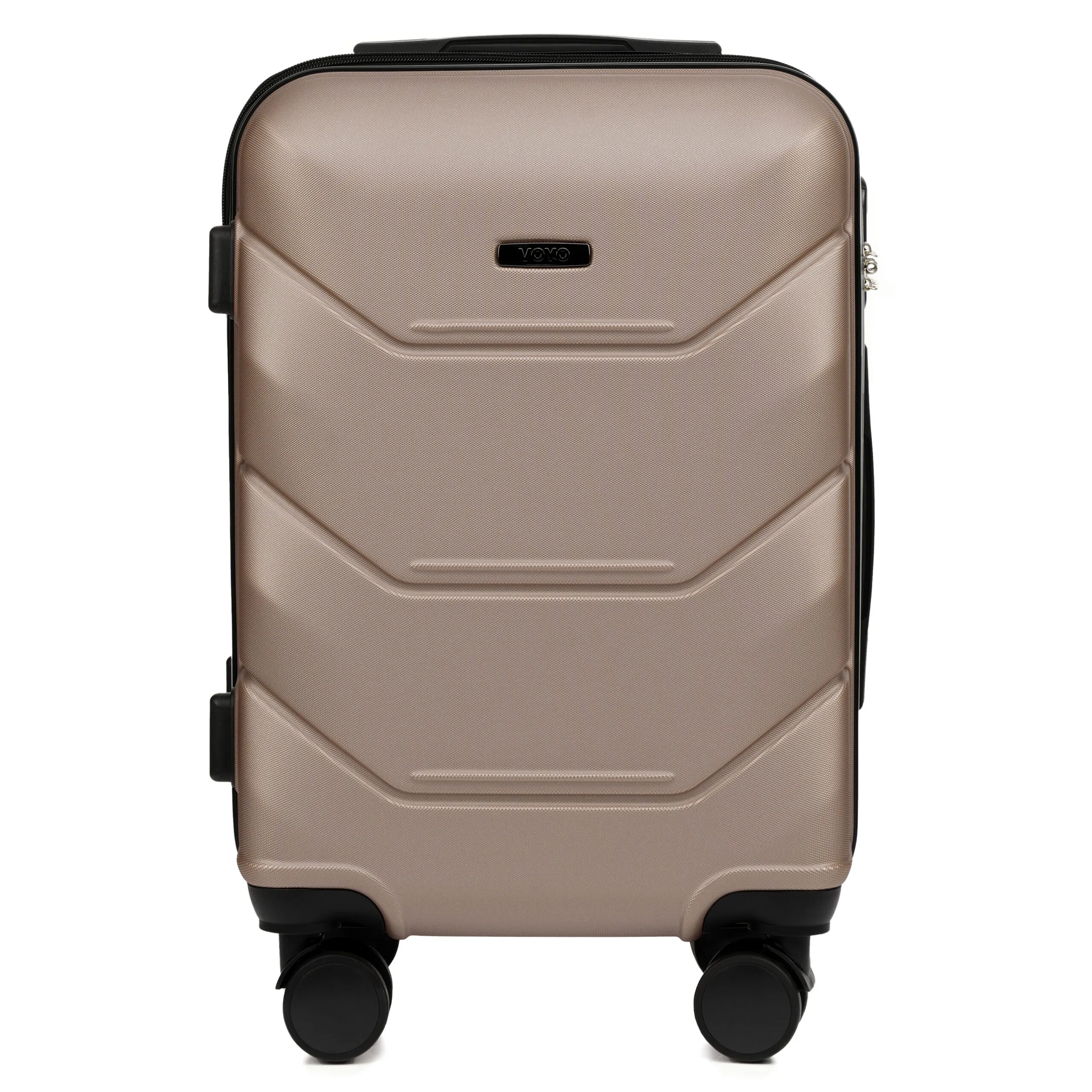 Voyo SK170 šampanietis rokas bagāžas koferis — ABS, 38L, 2.5 kg (no priekšas)