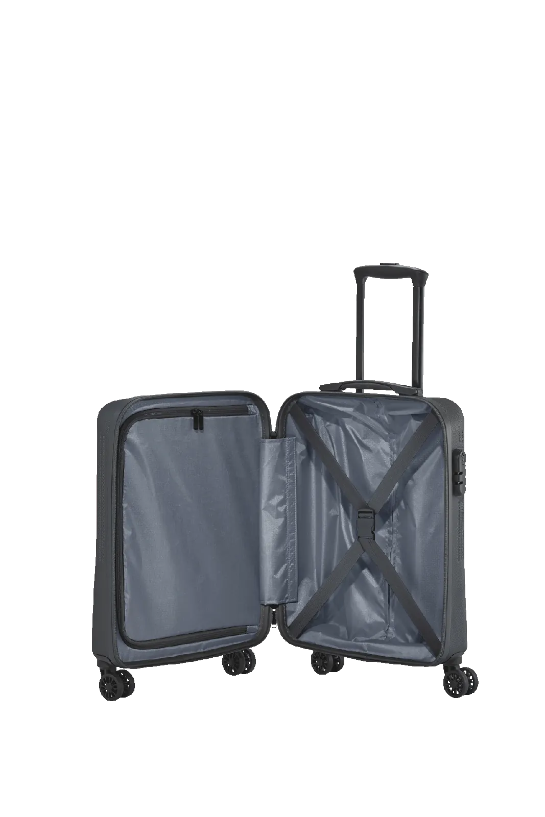 Travelite pelēks rokas bagāžas koferis — ABS plastmasa, 34L, 2.5 kg (skats 6)