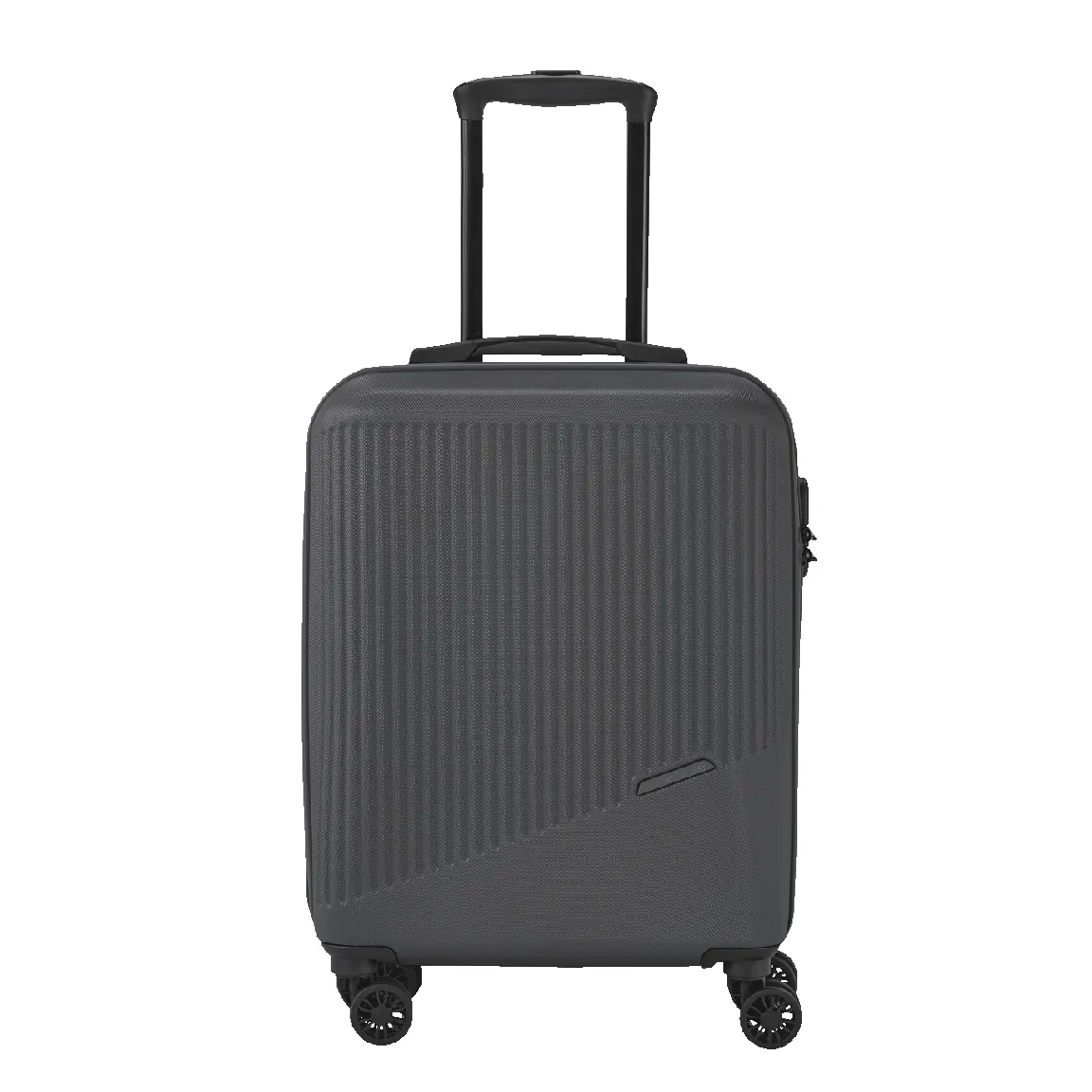 Travelite pelēks rokas bagāžas koferis — ABS plastmasa, 34L, 2.5 kg