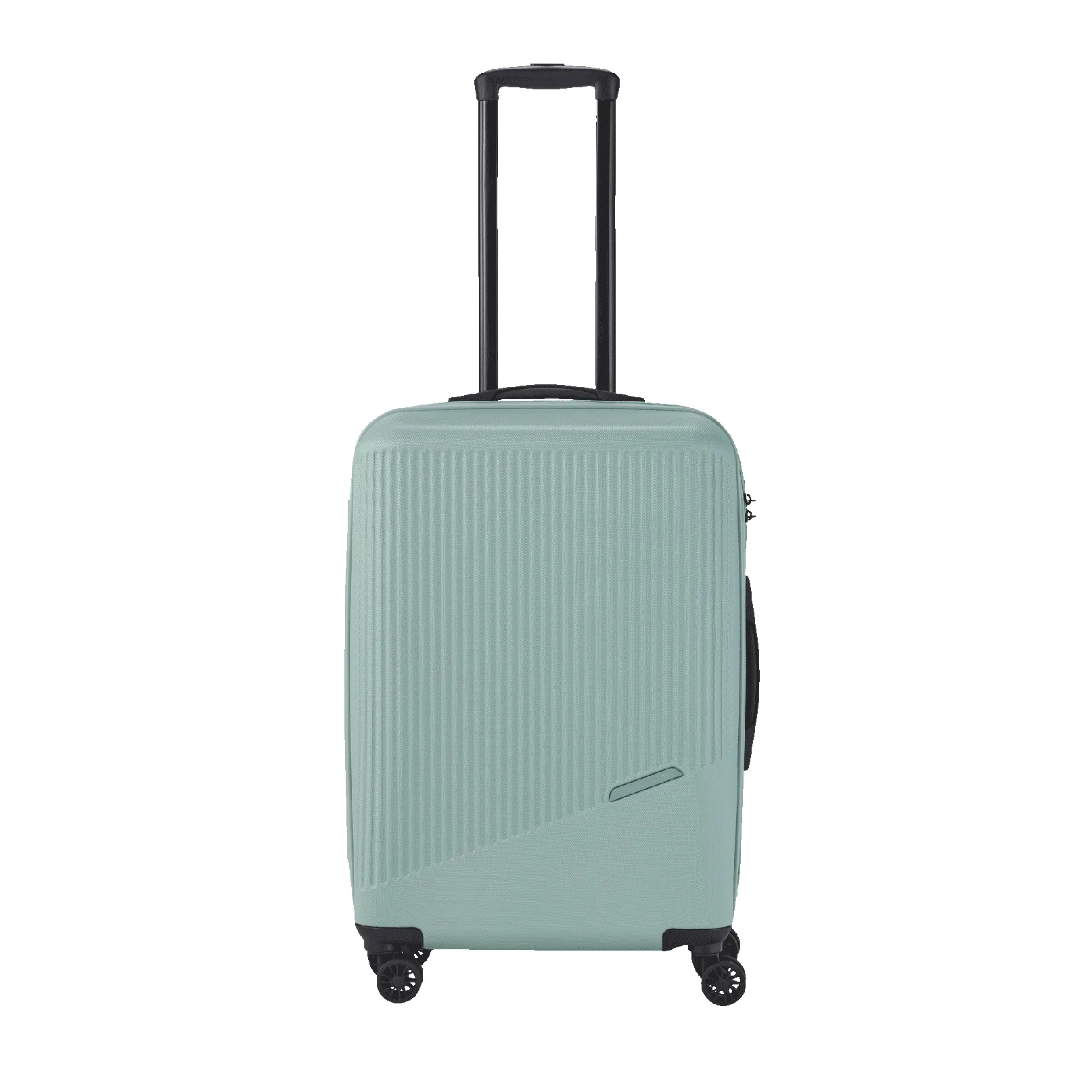 Travelite zaļš vidējais koferis — ABS plastmasa, 65L, 3.3 kg